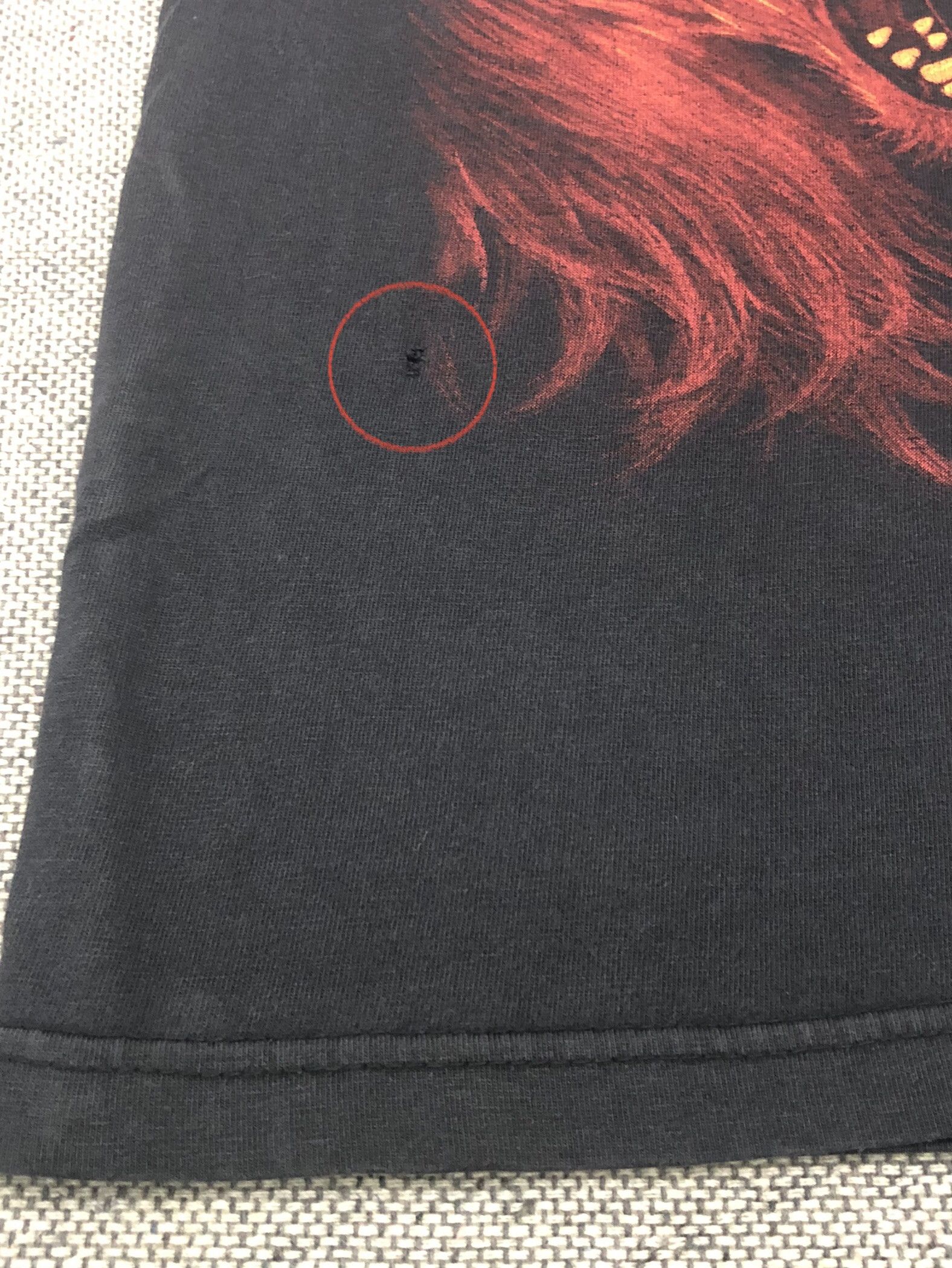 WCW/nWo Vintage 1999 nWo Wolfpack Red Fade Graphic Black Shirt Size US L / EU 52-54 / 3 - 10 Thumbnail
