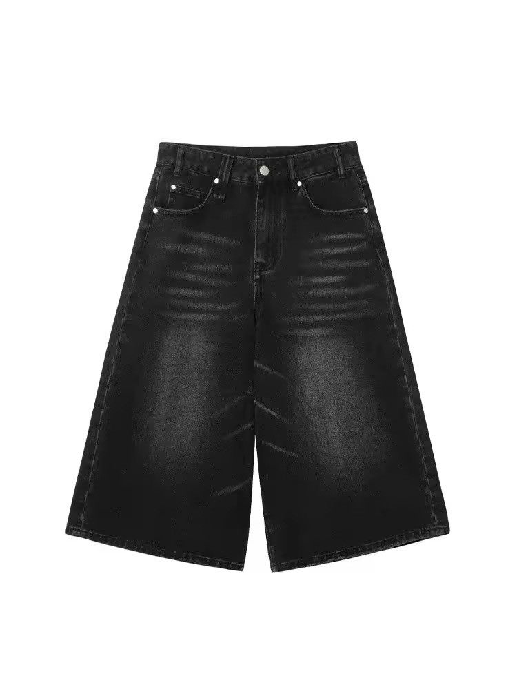 Japanese Brand × Jean Black Baggy Denim Size 30" / US 8 / IT 44 - 4 Thumbnail