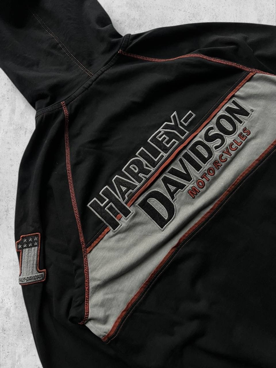 Harley Davidson HARLEY DAVIDSON Vintage hoodie hooded USA 🇺🇸 Size US L / EU 52-54 / 3 - 5 Thumbnail