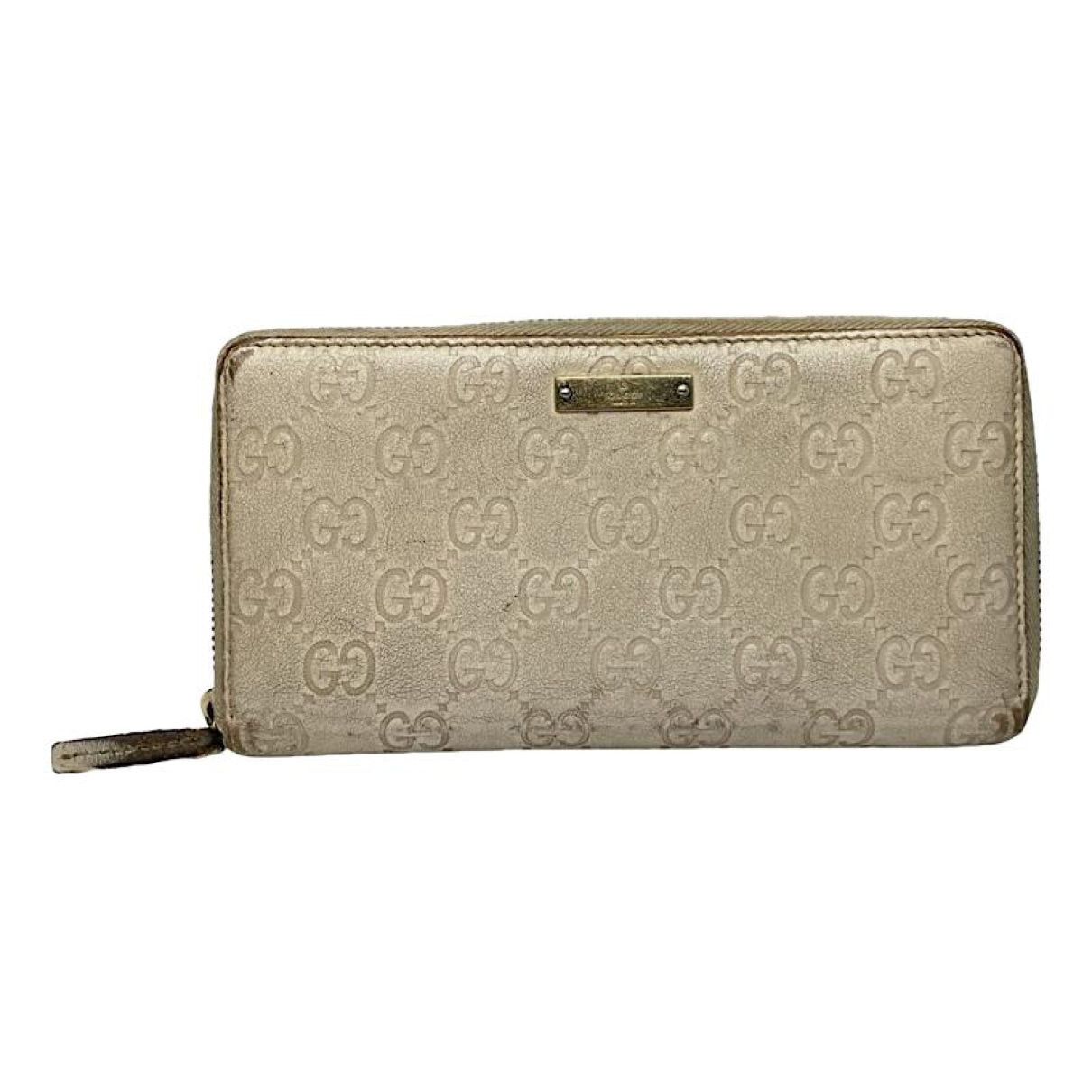 Gucci GG Blooms Beige Leather Wallet Size ONE SIZE - 1 Thumbnail