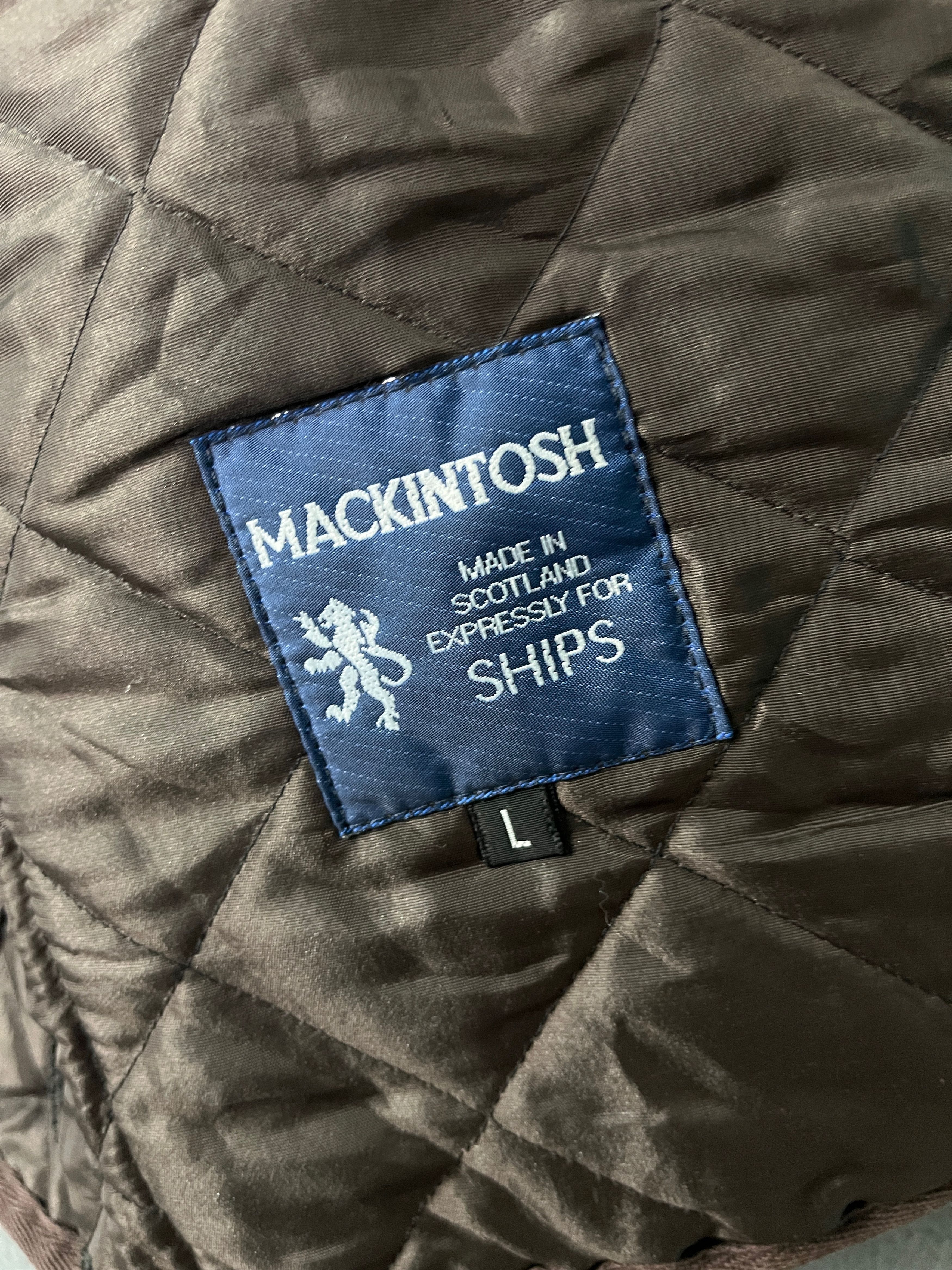 Mackintosh Mackintosh Quilted Jacket Made in Scotland For Ships Size US L / EU 52-54 / 3 - 11 Thumbnail