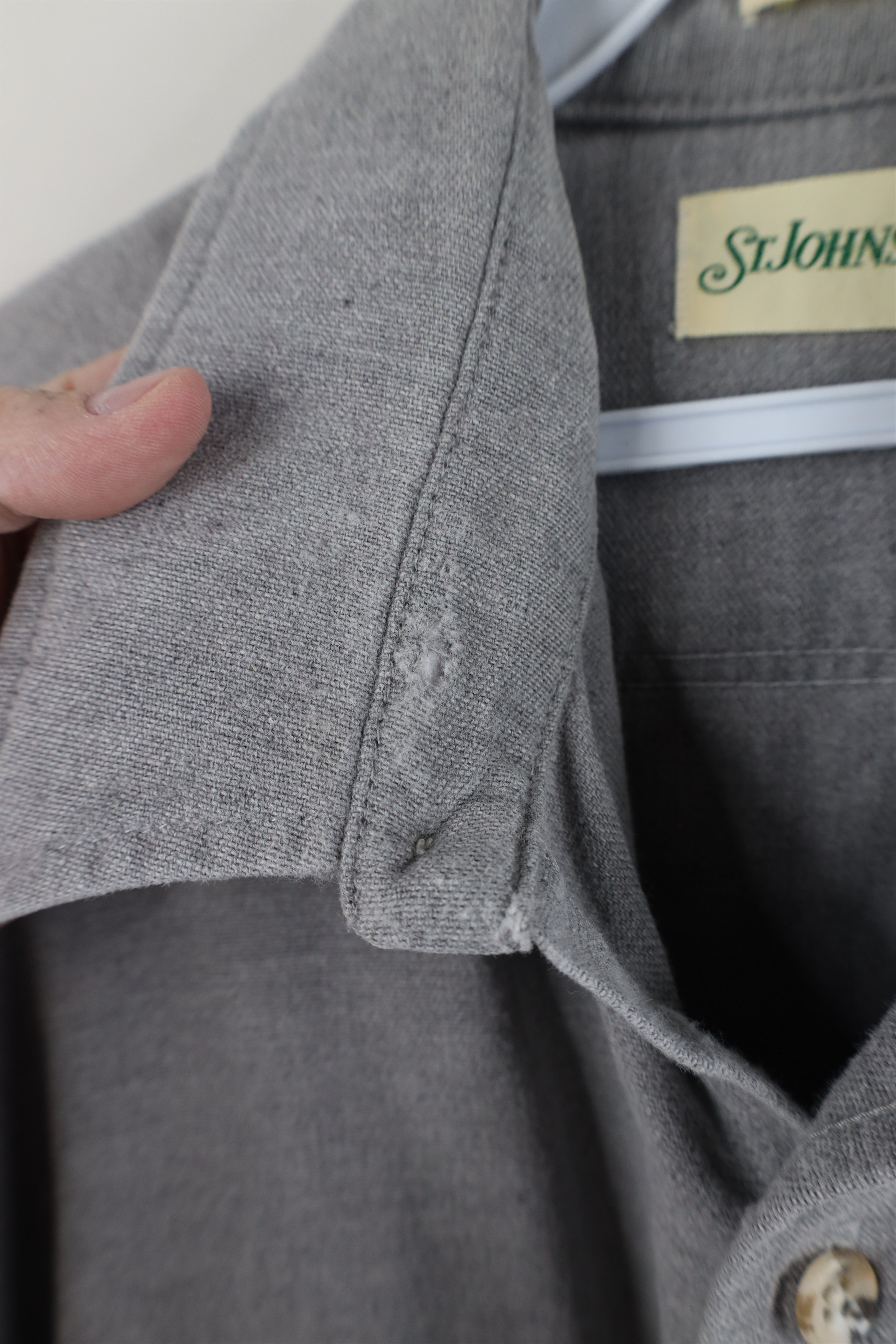 Vintage Vintage 70s Streetwear Chamois Collared Button Shirt USA Size US XL / EU 56 / 4 - 5 Thumbnail