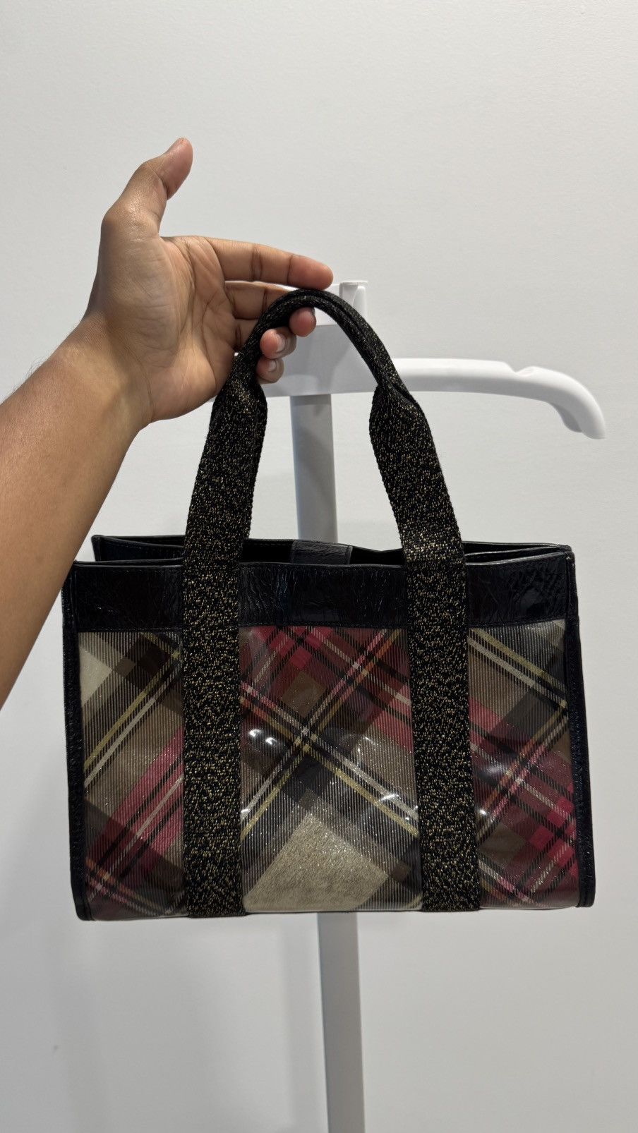 Vivienne Westwood Vivienne Westwood Tartan Tote Bag / Handcarry Size ONE SIZE - 5 Thumbnail