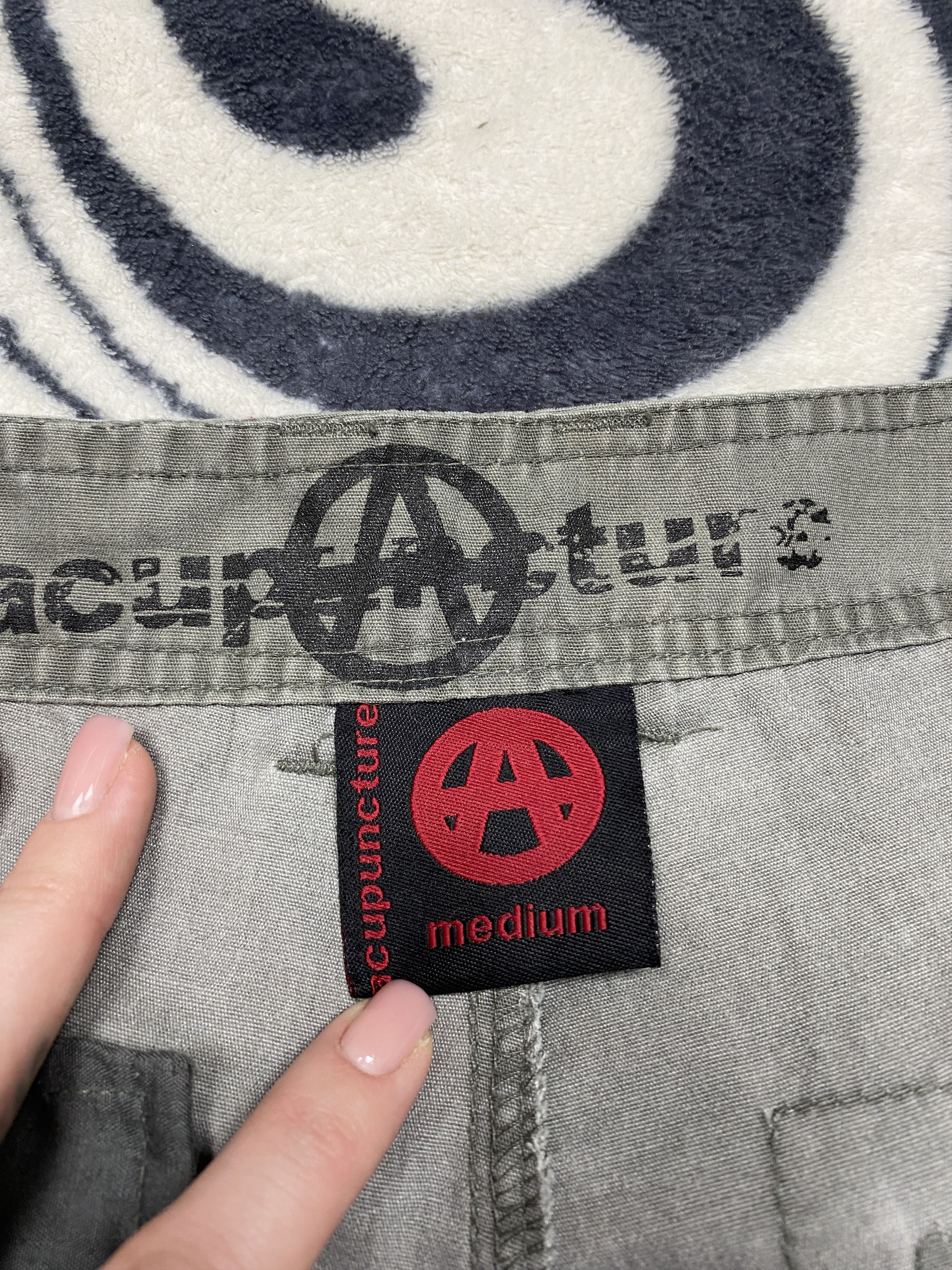 20471120 Acupuncture Vintage Mens Pants Y2K Avant Garde Size US 32 / EU 48 - 4 Thumbnail