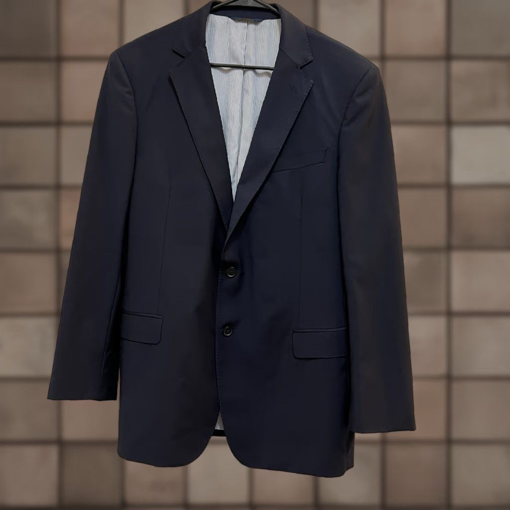 Brooks Brothers Brooks Brothers Blazer Navy Blue Madison Fit Single-Breasted 43R Mens Regular Size 44R - 1 Thumbnail