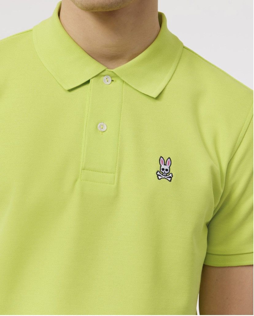 Psycho Bunny Psycho Bunny lime green Pima cotton pique polo 8 (XXL) Size US XXL / EU 58 / 5 - 12 Thumbnail