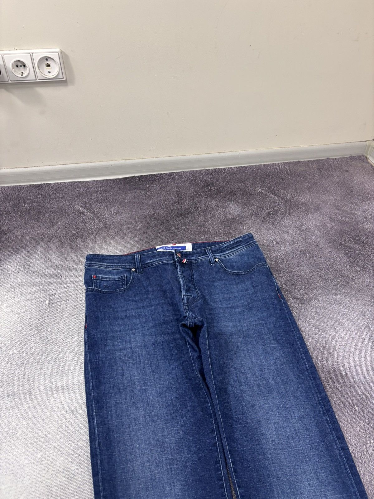 Jacob Cohen Jacob Cohen Bard Men’s Blue Jeans Cotton Blend Stretch Denim Size US 36 / EU 52 - 4 Thumbnail