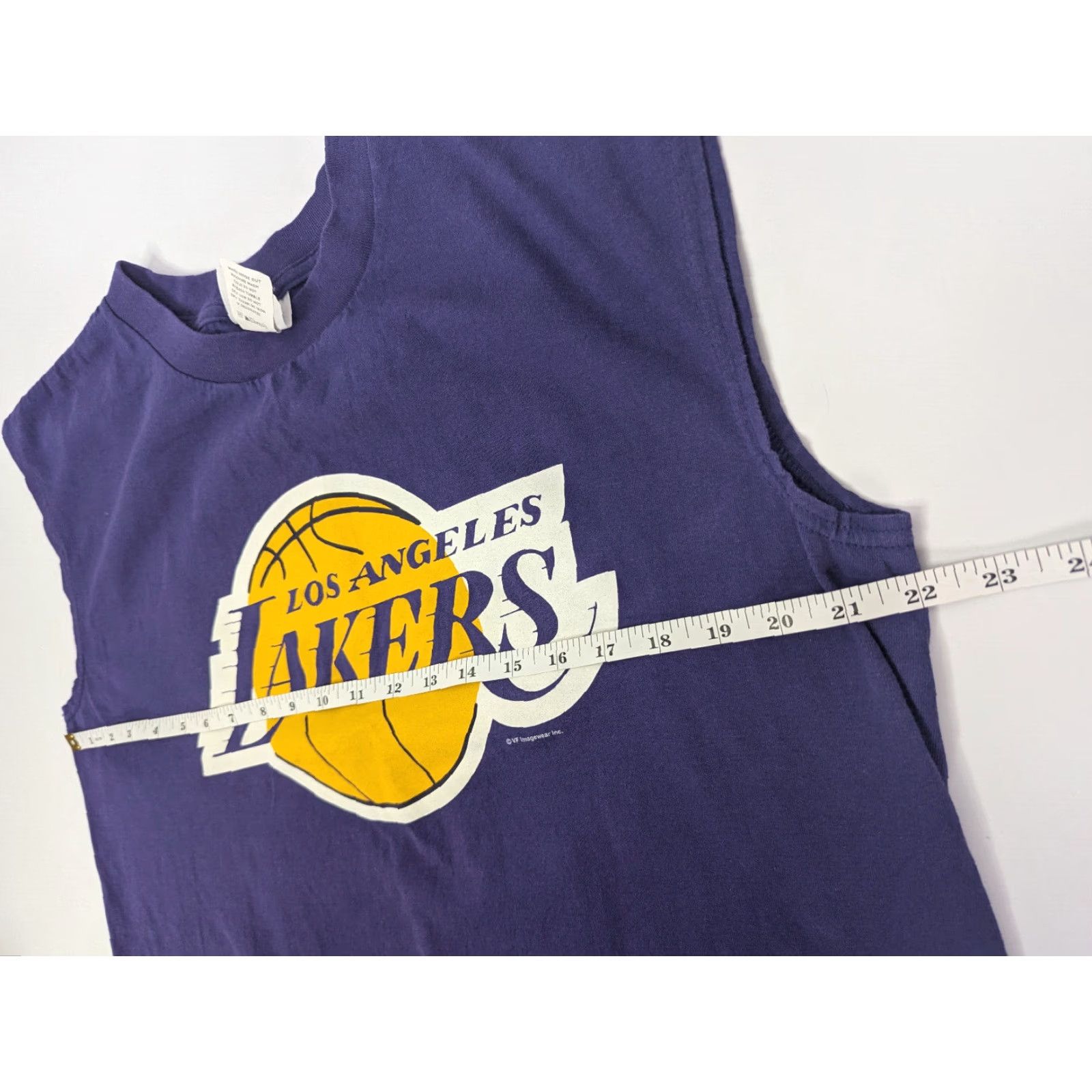 Vintage Vintage CSA Shaq Shaquille O’Neal Los Angeles Lakers Tank Top Men’s Large Shirt Sleeveless Purple 90s Mens L Tank Size US L / EU 52-54 / 3 - 6 Thumbnail
