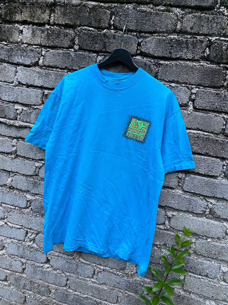 Vintage Vintage 80s Town And Country Surf Tees Size US L / EU 52-54 / 3 - 5 Thumbnail