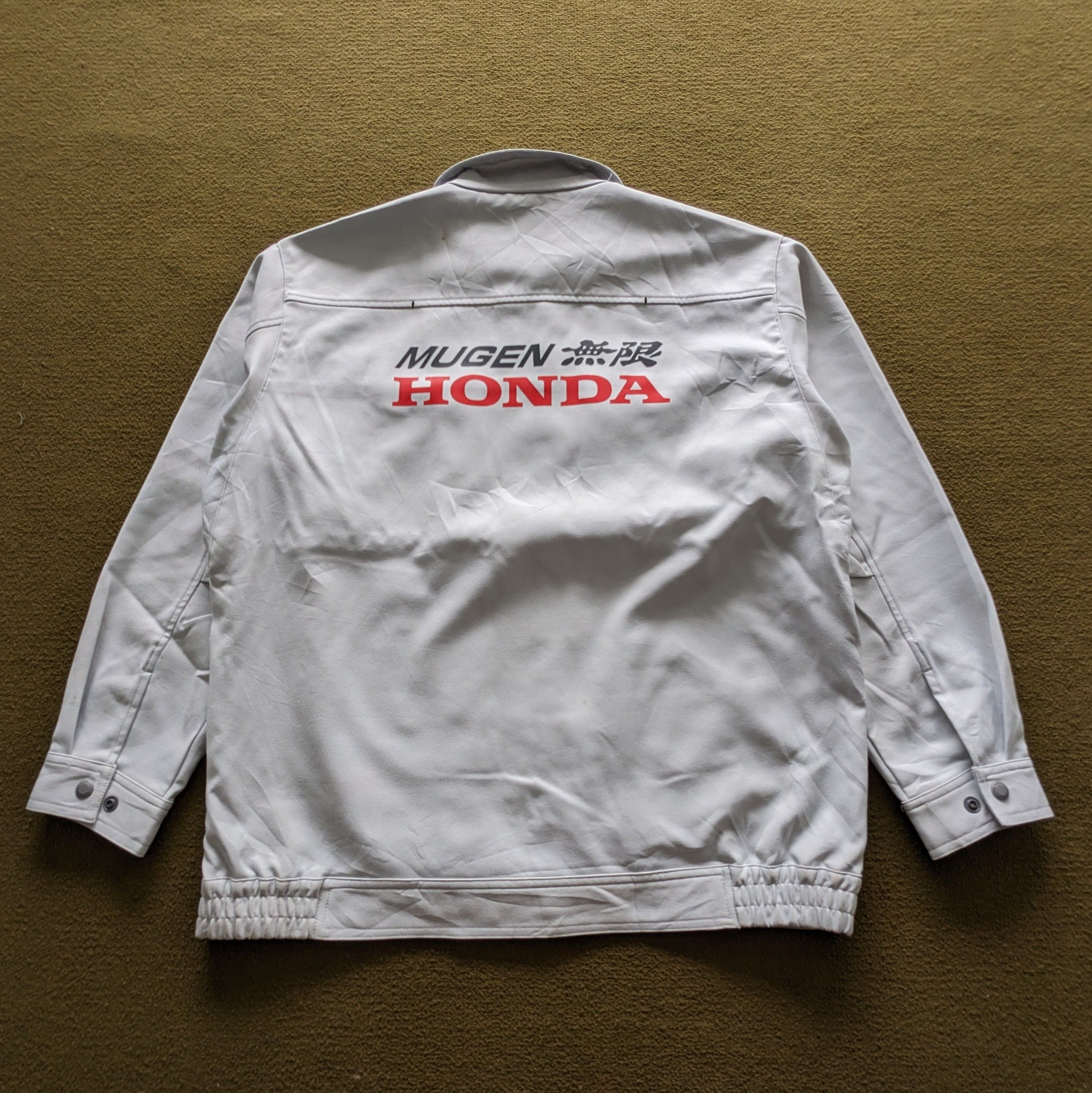 Vintage Vintage MUGEN HONDA Racing Uniform Workers Custom Jacket Size US L / EU 52-54 / 3 - 1 Thumbnail