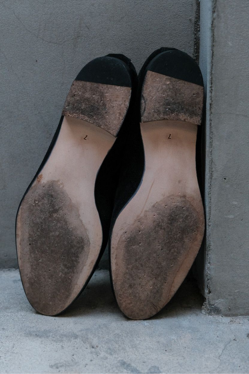Other Oriental Shoemaker Tassel Slipon Suede Loafer Black Size US 7 / IT 37 - 5 Thumbnail