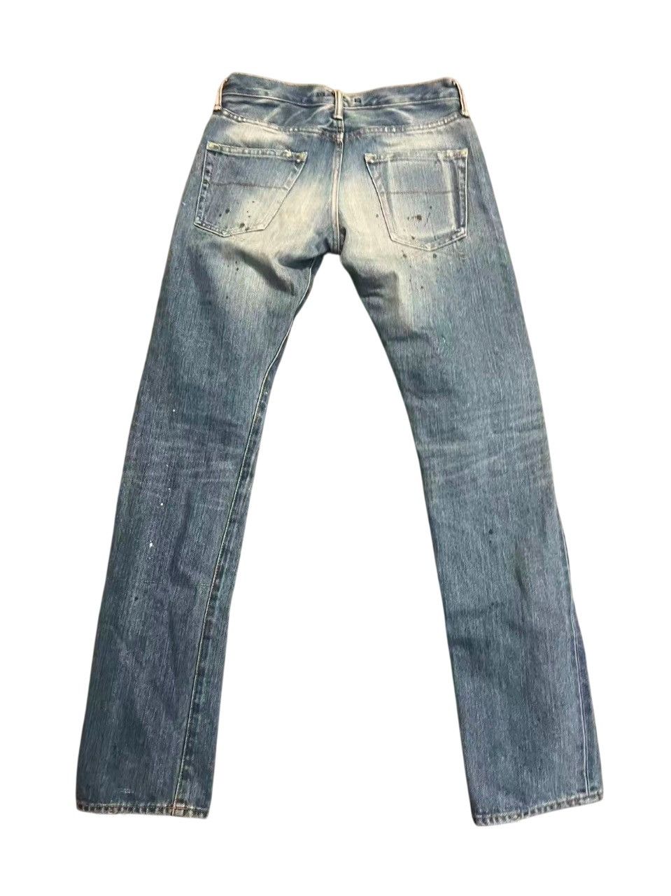 Maison MIHARA YASUHIRO Mihara Distressed skinny jeans Size 27" / US 4 / IT 40 - 2 Thumbnail