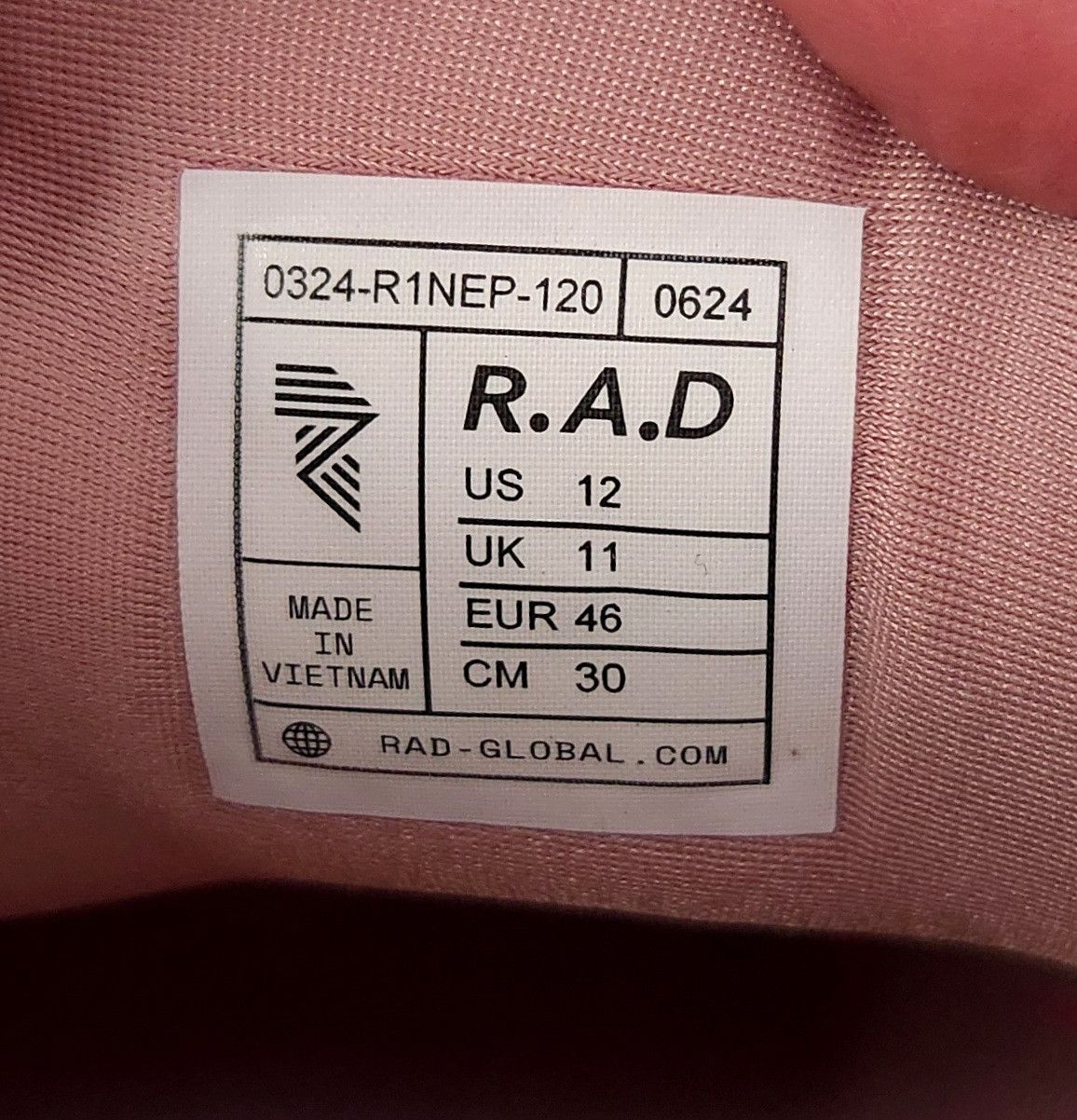 Other R.A.D Global R-1 Swell Foam Gym Shoes SZ 12 Size US 12 / EU 45 - 16 Thumbnail