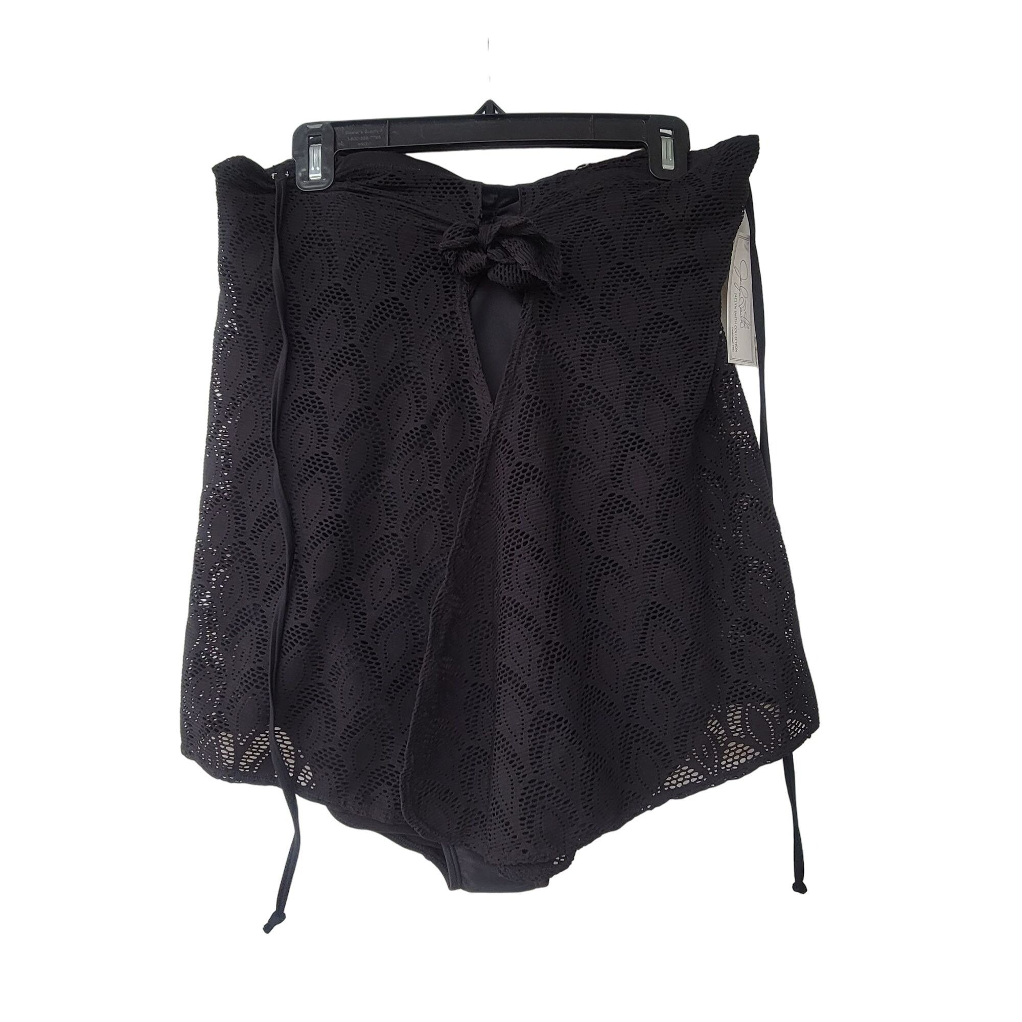 Other ⭐Jaclyn Smith Collection Sz 14 Swimsuit One Piece Black Mesh Size XL / US 12-14 / IT 48-50 - 1 Thumbnail
