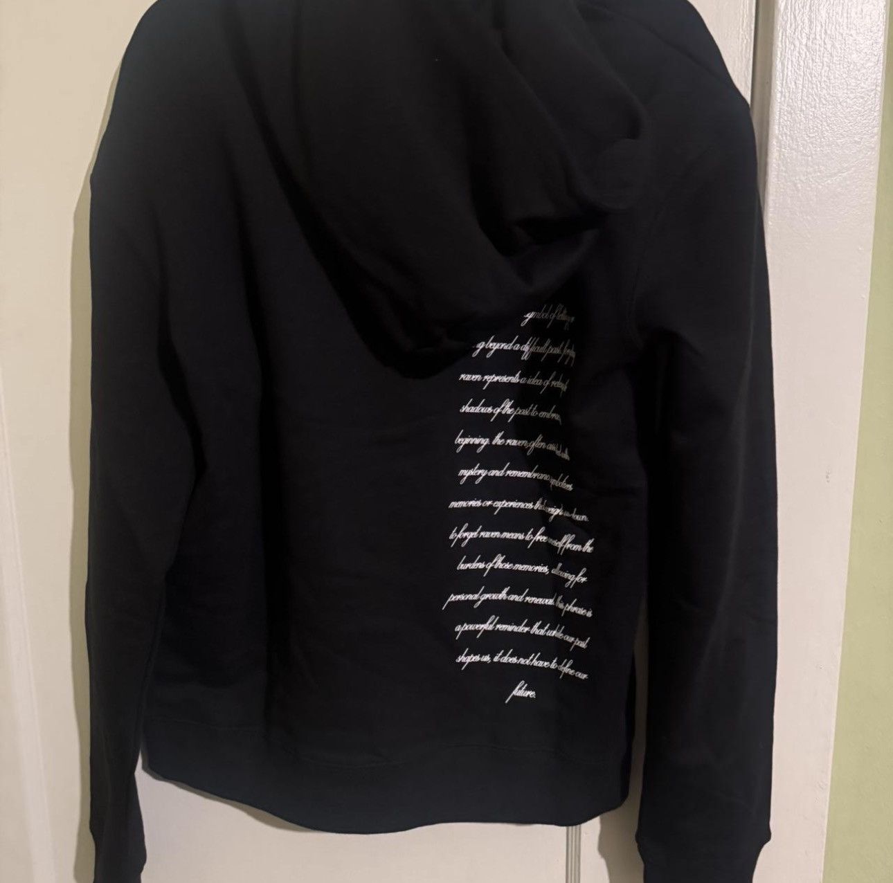 Other Forgetraven Black Scripture Hoodie Size US M / EU 48-50 / 2 - 2 Thumbnail