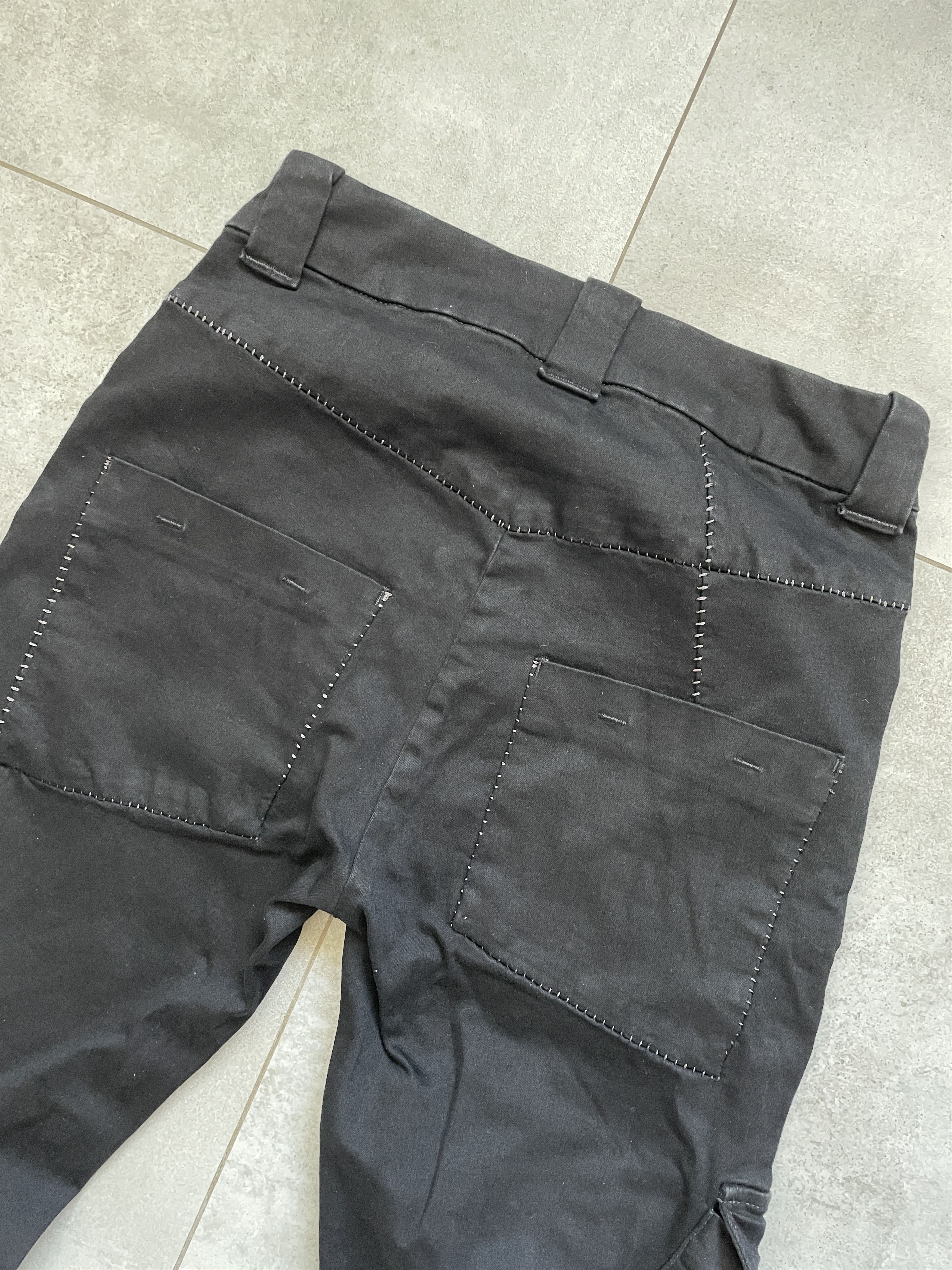 Thom Krom THOM KROM CARGO MT78 DROPPED CROTCH RICK OWENS TYPE PANTS Size US 31 - 8 Thumbnail