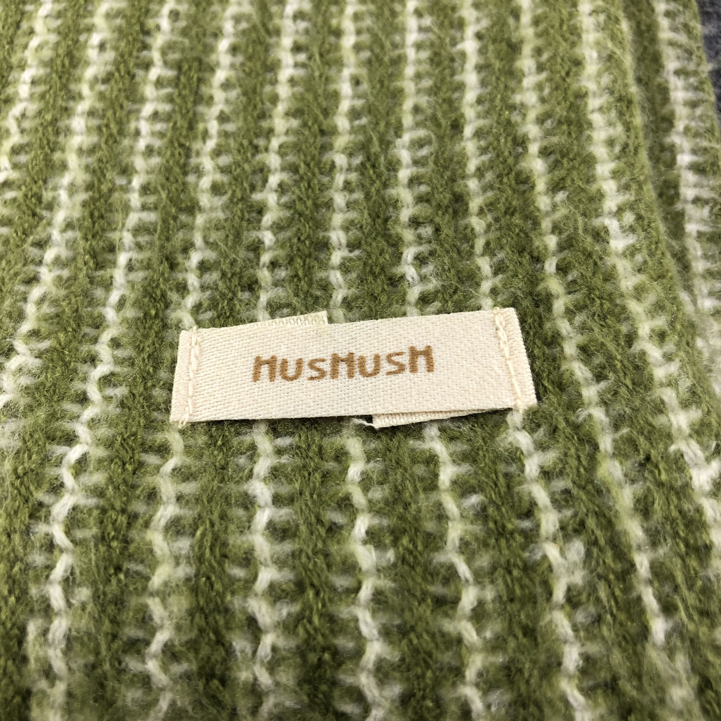 Vintage Hush Hush Wool Scarf Muffler V1223 Size ONE SIZE - 4 Thumbnail