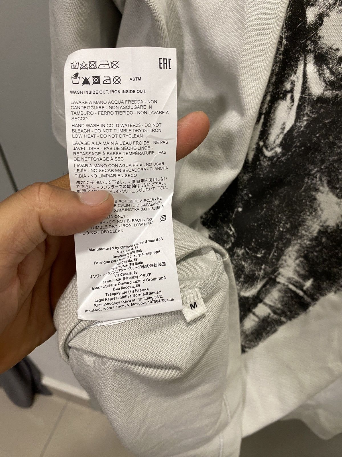 OAMC OAMC T Shirt Size US M / EU 48-50 / 2 - 7 Thumbnail
