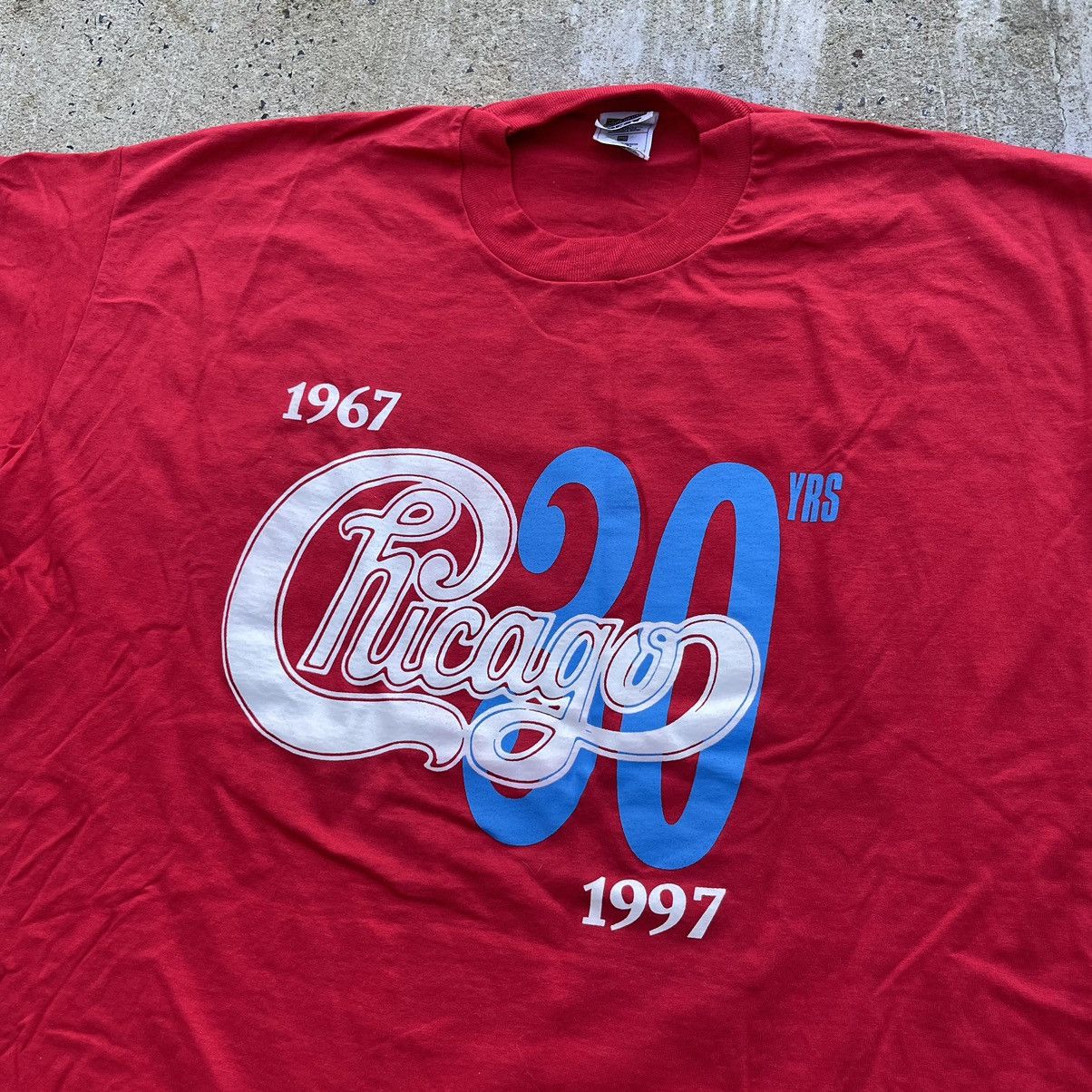 Vintage Vintage 1997 CHICAGO Single Stitch Shirt Size US XXL / EU 58 / 5 - 2 Thumbnail