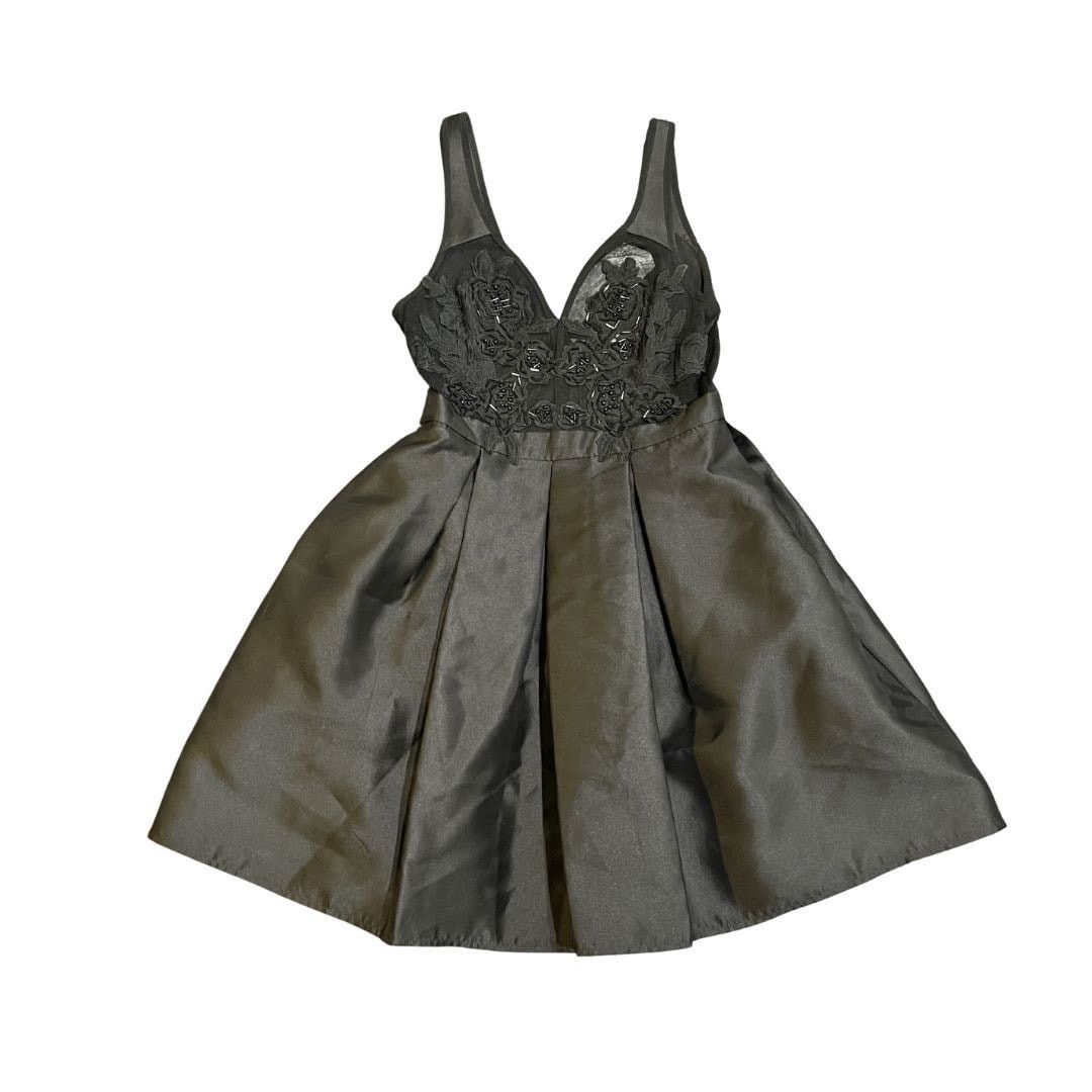 Other Joah Brown | Slip Dress Black Ribbed V-Neck Mini Dress S/M | Grailed