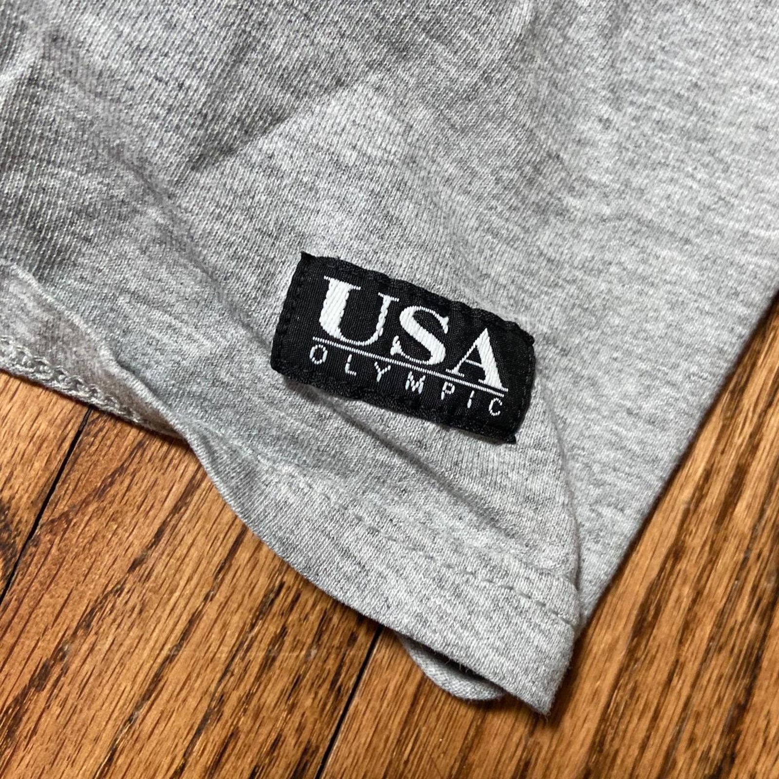 Hanes 90s grey olympic tank top Size US L / EU 52-54 / 3 - 3 Thumbnail