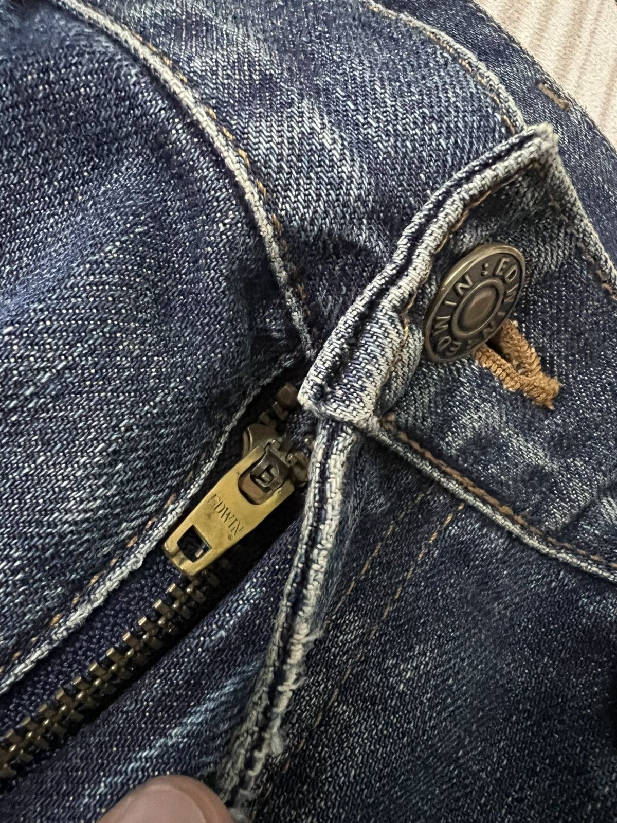 Edwin VINTAGE EDWIN 503 DISTRESSED JEANS Size US 30 / EU 46 - 14 Thumbnail