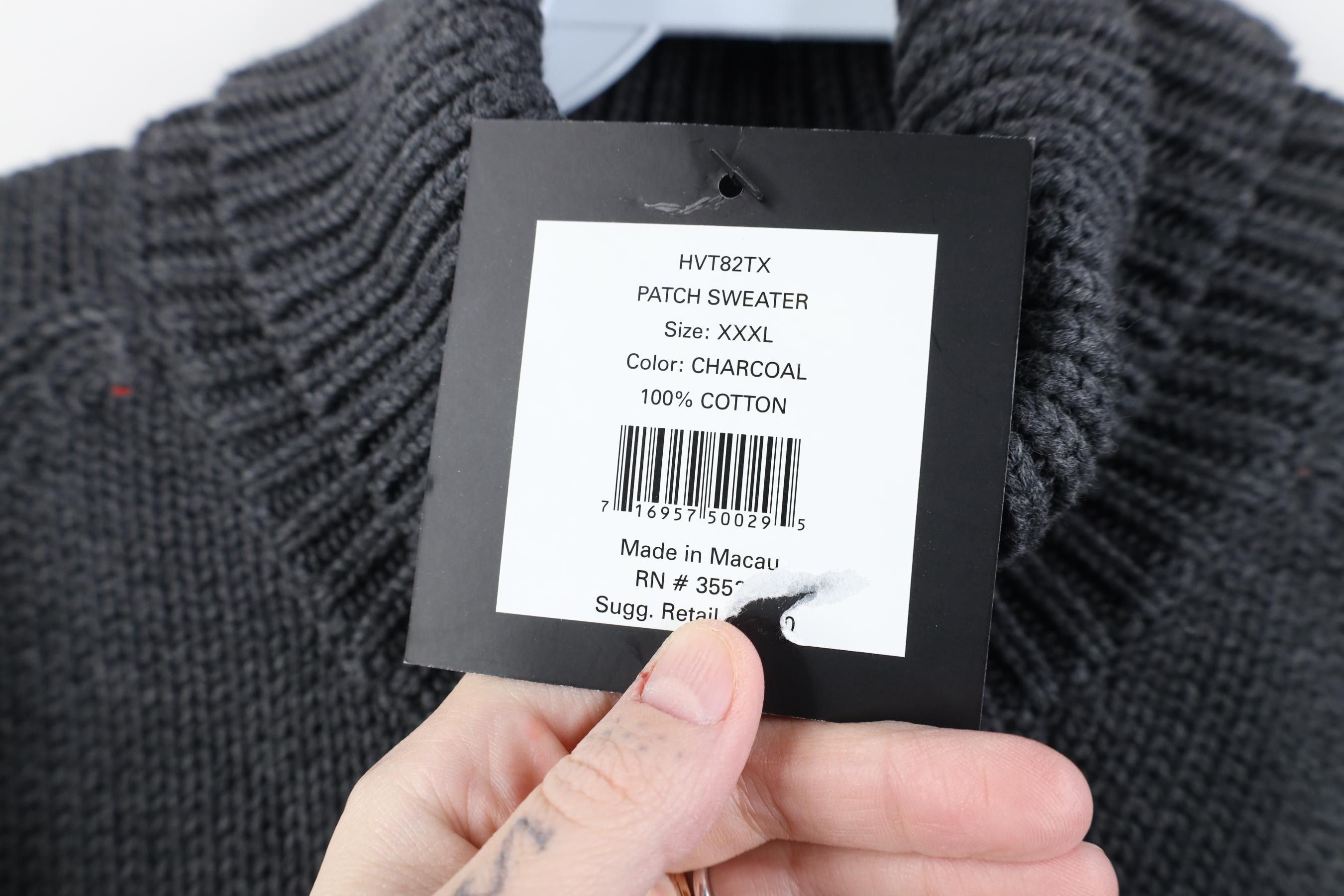 Marithe + Francois Girbaud Deadstock Vintage 90s Marithe Francois Girbaud Sweater Size US XXL / EU 58 / 5 - 8 Thumbnail