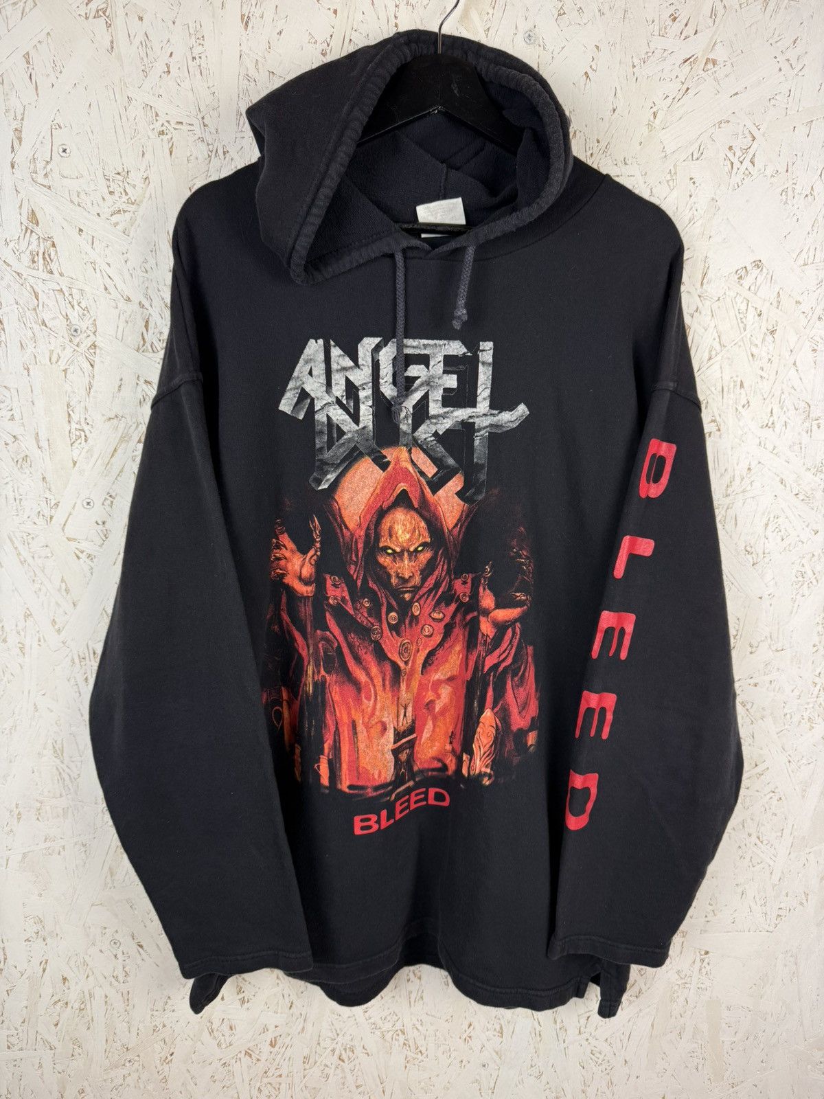 Band Tees × Vintage 2003 Darkened Nocturn Slaughtercult Zip Hoodie