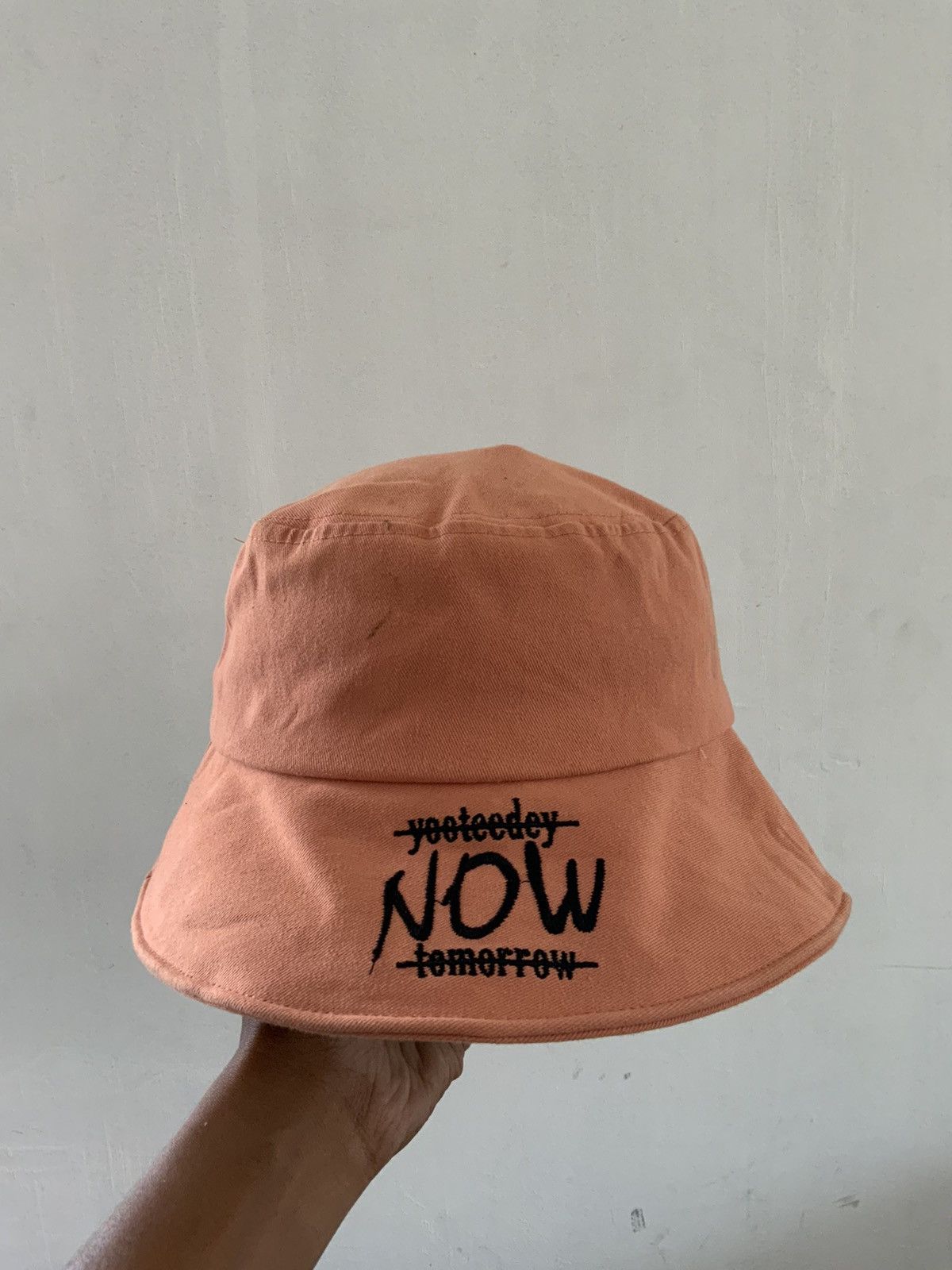 Japanese Brand Yesterday NOW Tomorrow Bucket Hat Size ONE SIZE - 1 Thumbnail