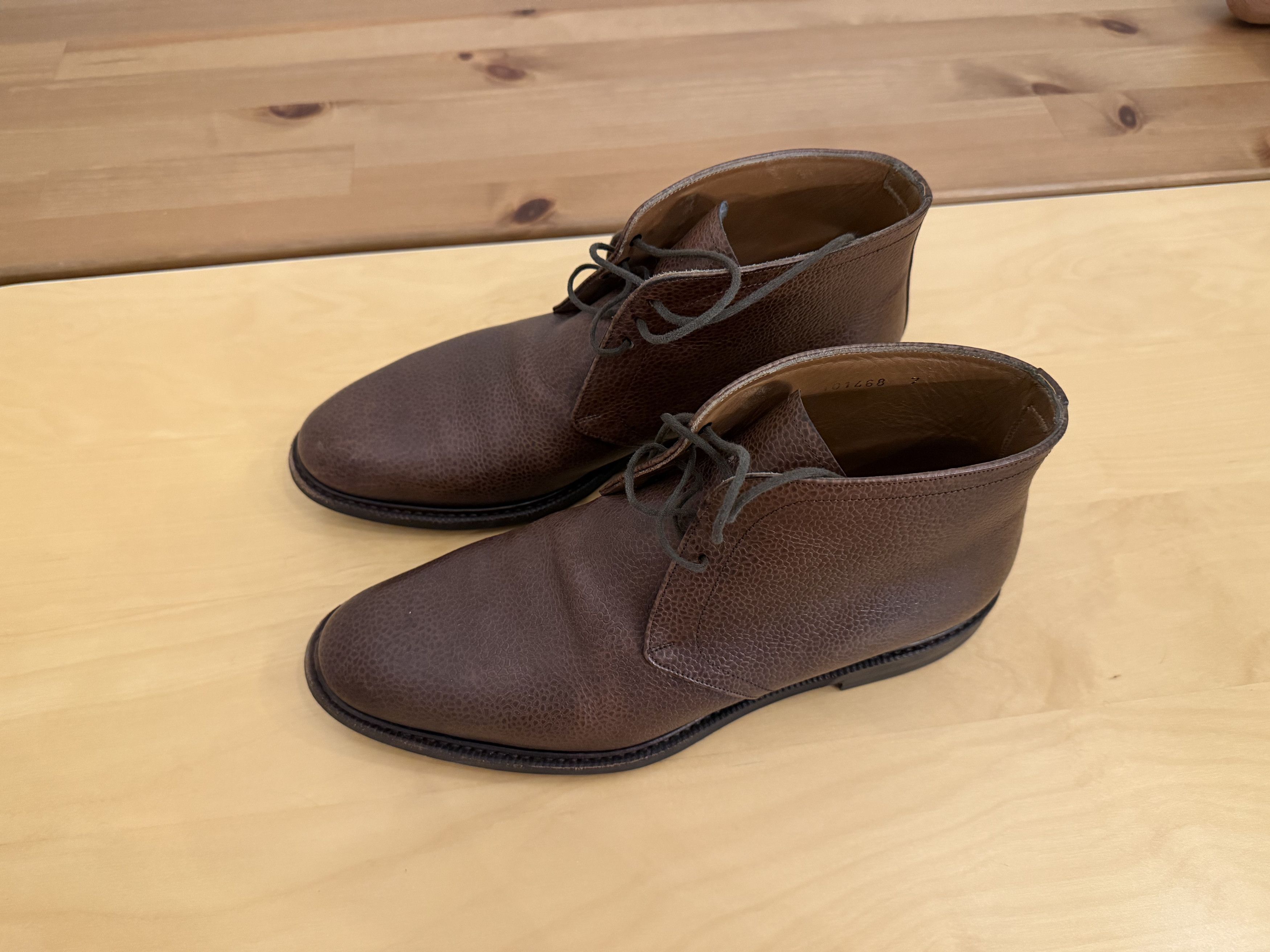 Meermin Meermin Country Marron Pebbled Chukka Size US 8 / EU 41 - 2 Thumbnail