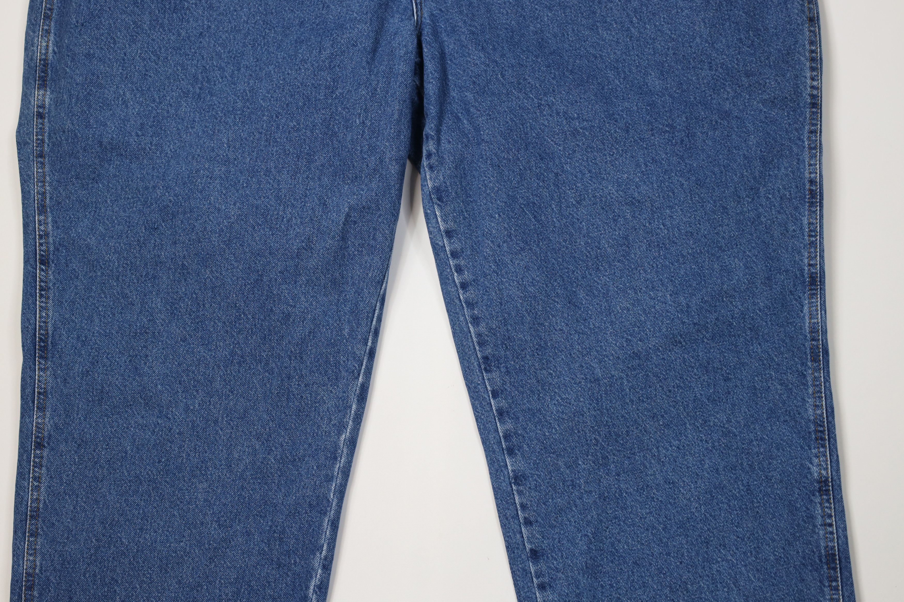 Vintage Deadstock Vintage 90s Y2K Streetwear Wide Leg Denim Jeans Size US 44 / EU 60 - 3 Thumbnail