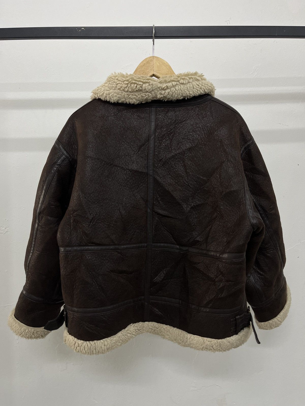 Buzz Rickson's Vintage B3 Shearling Military Faux Leather Jacket Size US M / EU 48-50 / 2 - 4 Thumbnail