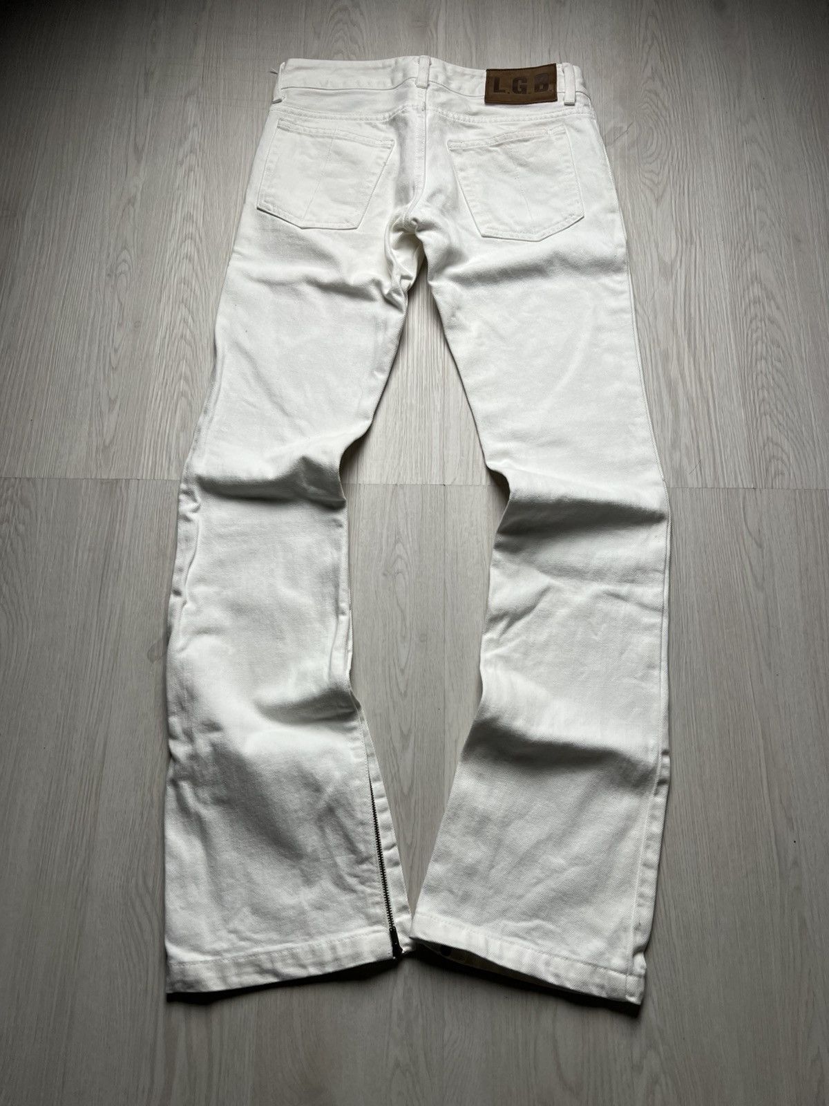Le Grande Bleu (L.G.B.) L.G.B Chameleon Flared Zip Denim Size US 28 / EU 44 - 2 Thumbnail
