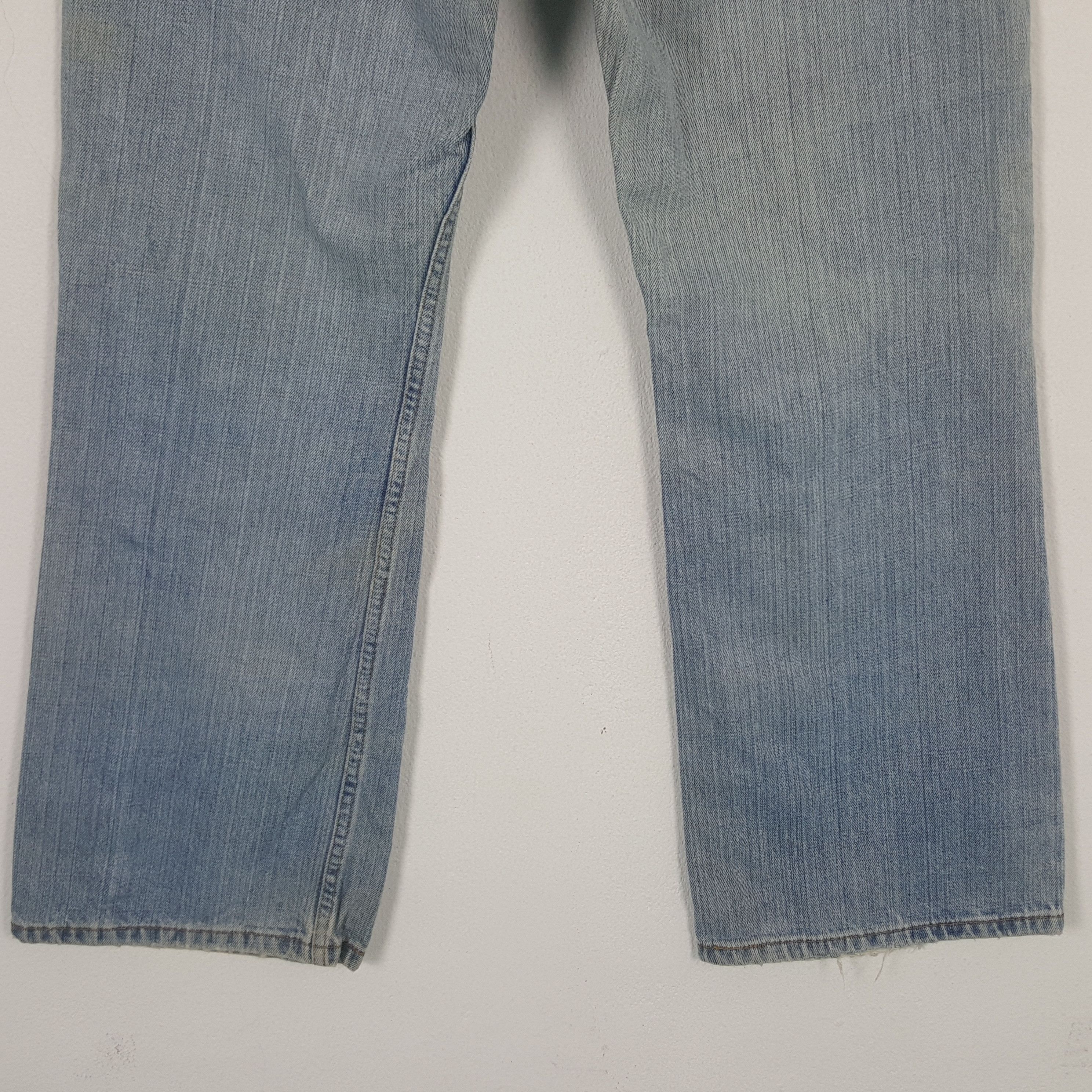 Levi's × Vintage Vintage Levi's Low Rise X Boot Cut Distressed Denim Jeans Size US 32 / EU 48 - 6 Thumbnail