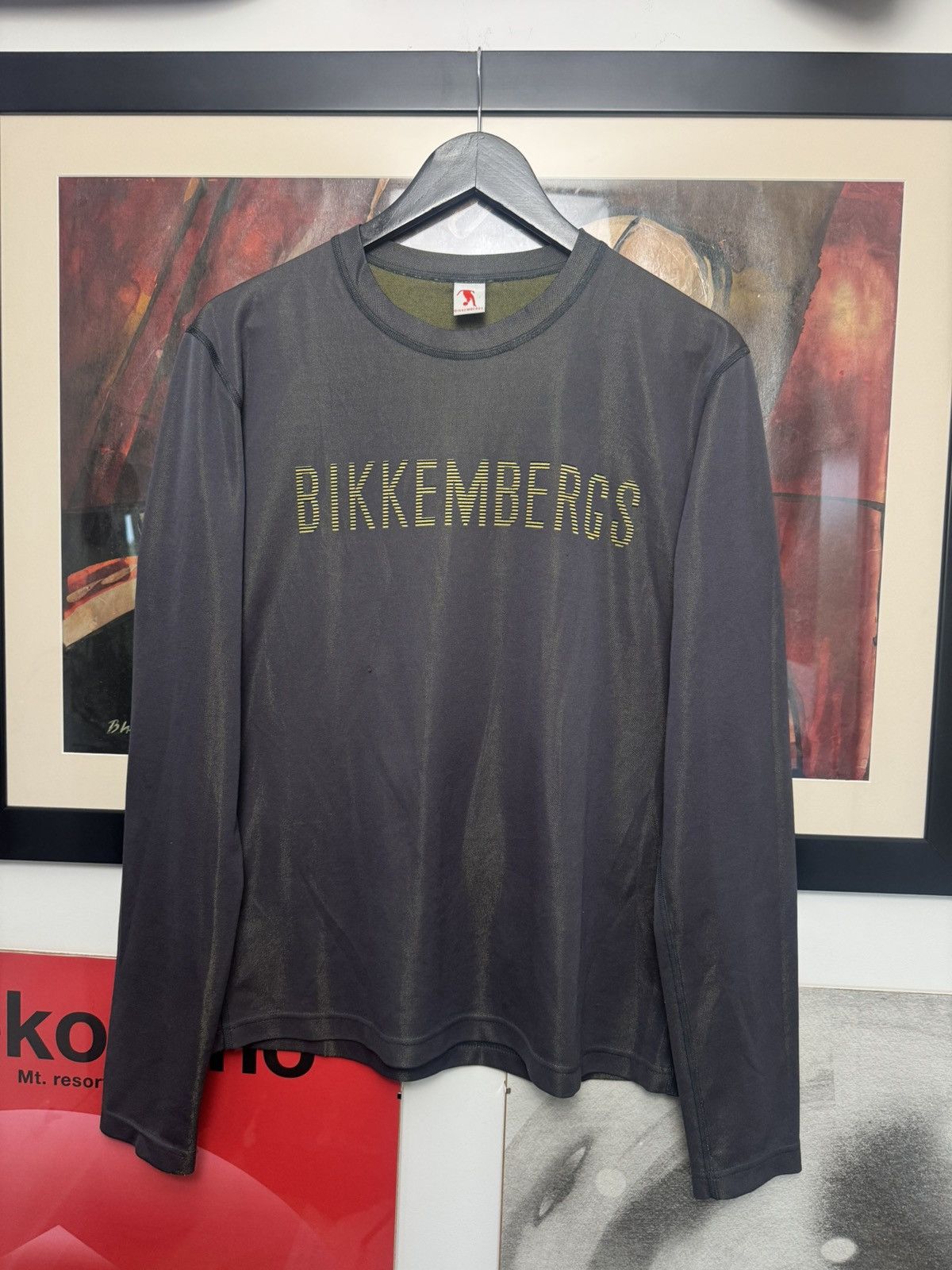 Dirk Bikkembergs Rare Y2k Dirk BIKKEMBERGS soccer football Long sleeve tshirt Size US M / EU 48-50 / 2 - 1 Thumbnail