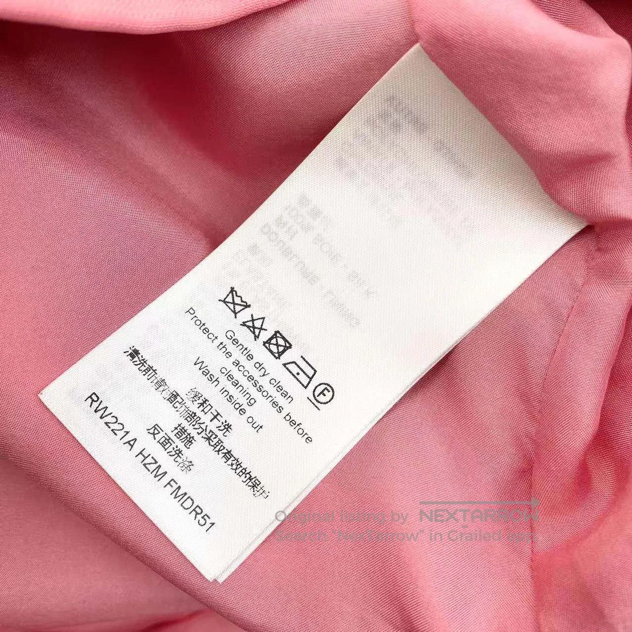 Louis Vuitton Louis Vuitton Leather brand logo zipper dress| Size S / US 4 / IT 40 - 4 Thumbnail