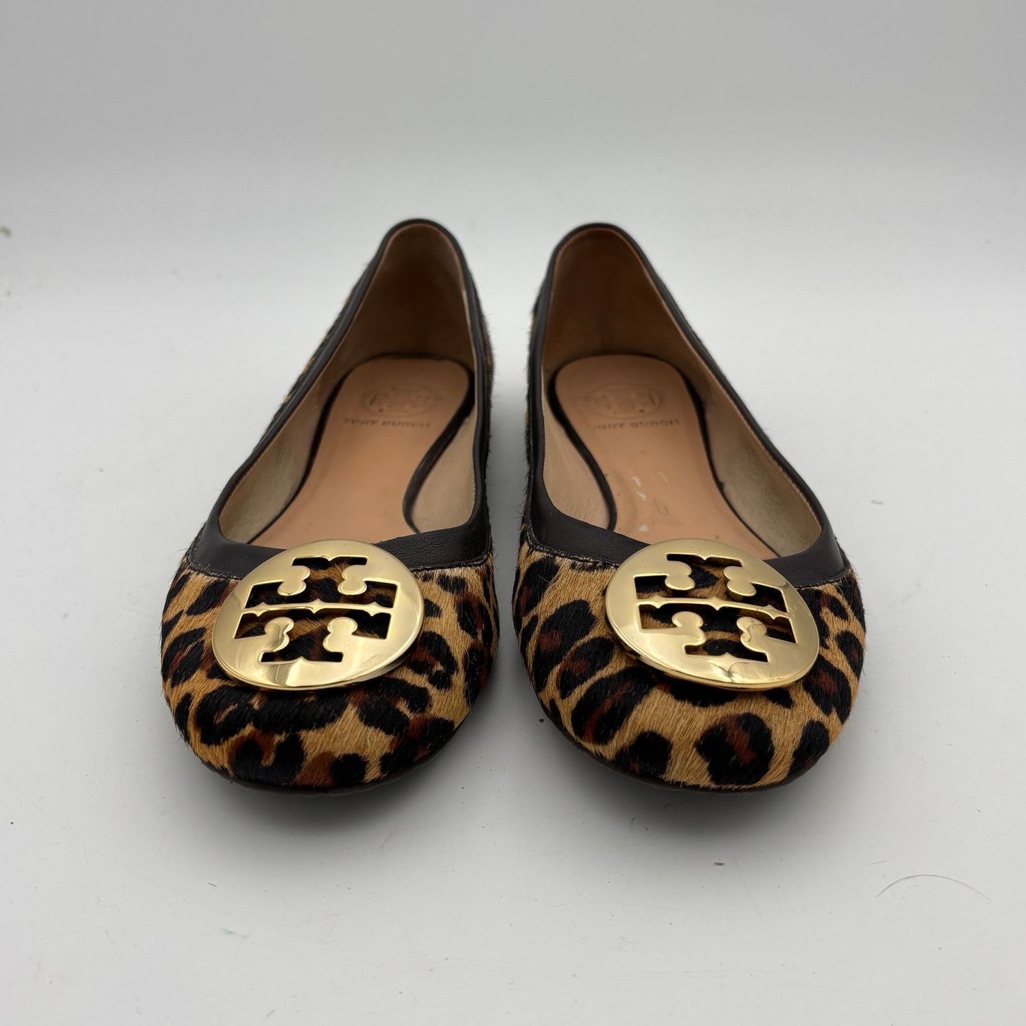 Tory Burch Tory Burch Leopard Print Calf Hair Ballet Flats Women's 8 Size US 8 / IT 38 - 2 Thumbnail