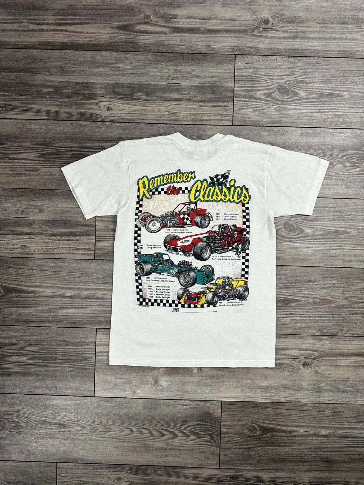 Vintage Vintage 80’s Remember The Classics Car T Shirt Size US S / EU 44-46 / 1 - 2 Thumbnail