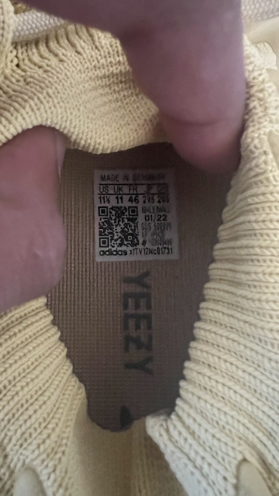 Adidas × Kanye West Yeezy 450 -Sulfur- Size US 11.5 / EU 44-45 - 6 Thumbnail