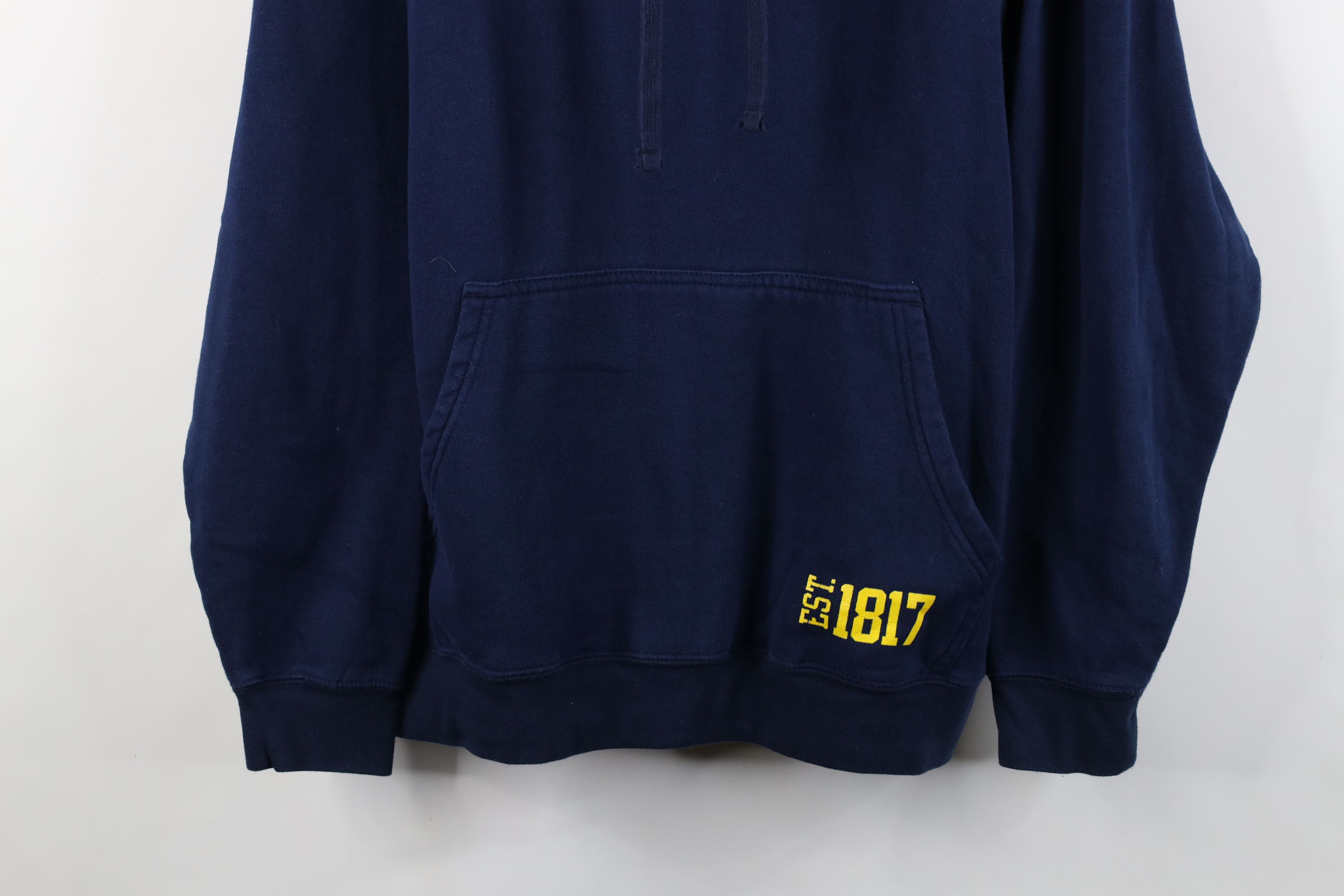 Vintage Vintage Y2K Spell Block M University of Michigan Hoodie Blue Size US XL / EU 56 / 4 - 3 Thumbnail