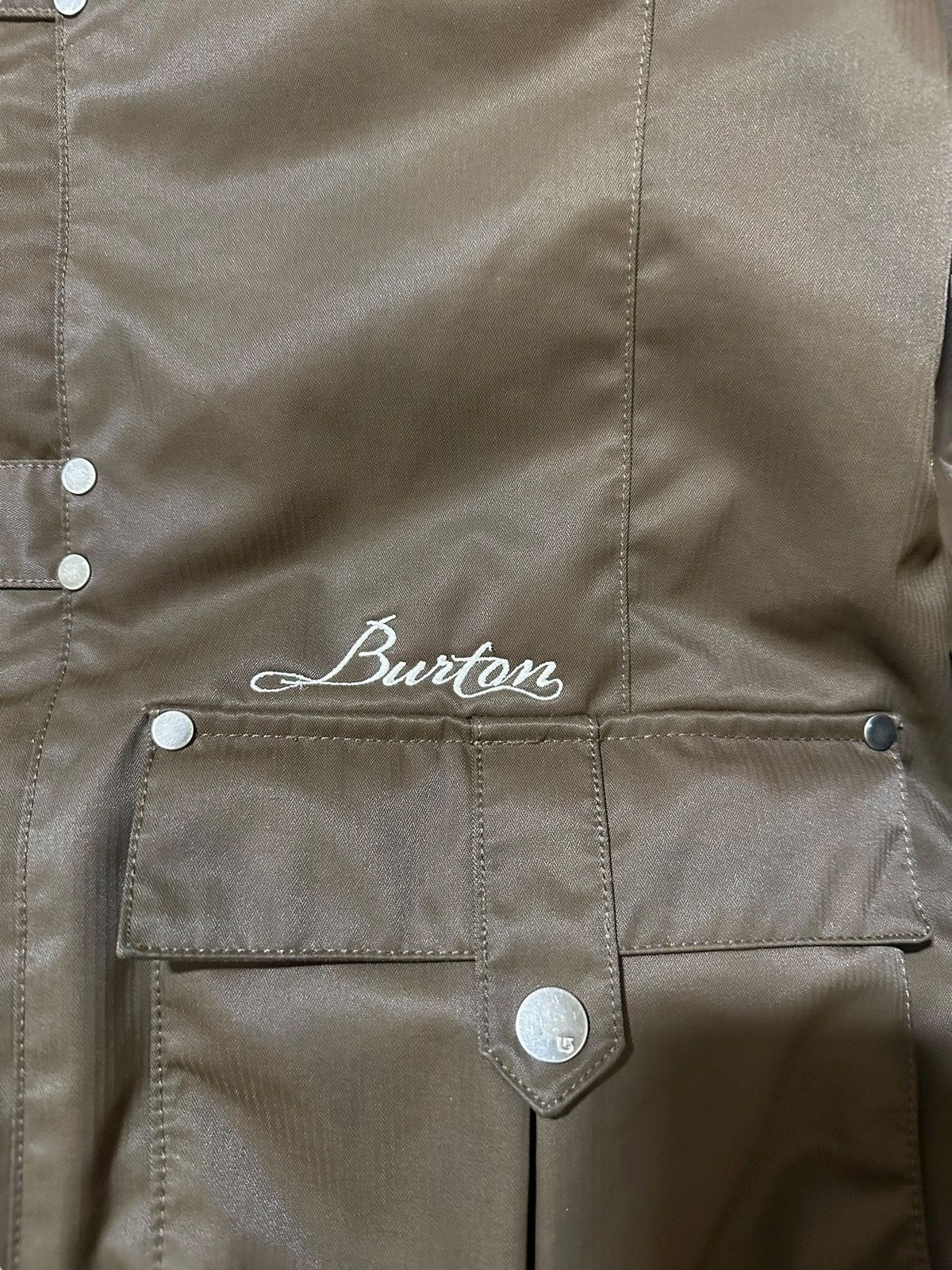 Burton Burton Vintage Gorpcore Technical Snowboard Jacket Brown Size US M / EU 48-50 / 2 - 2 Thumbnail