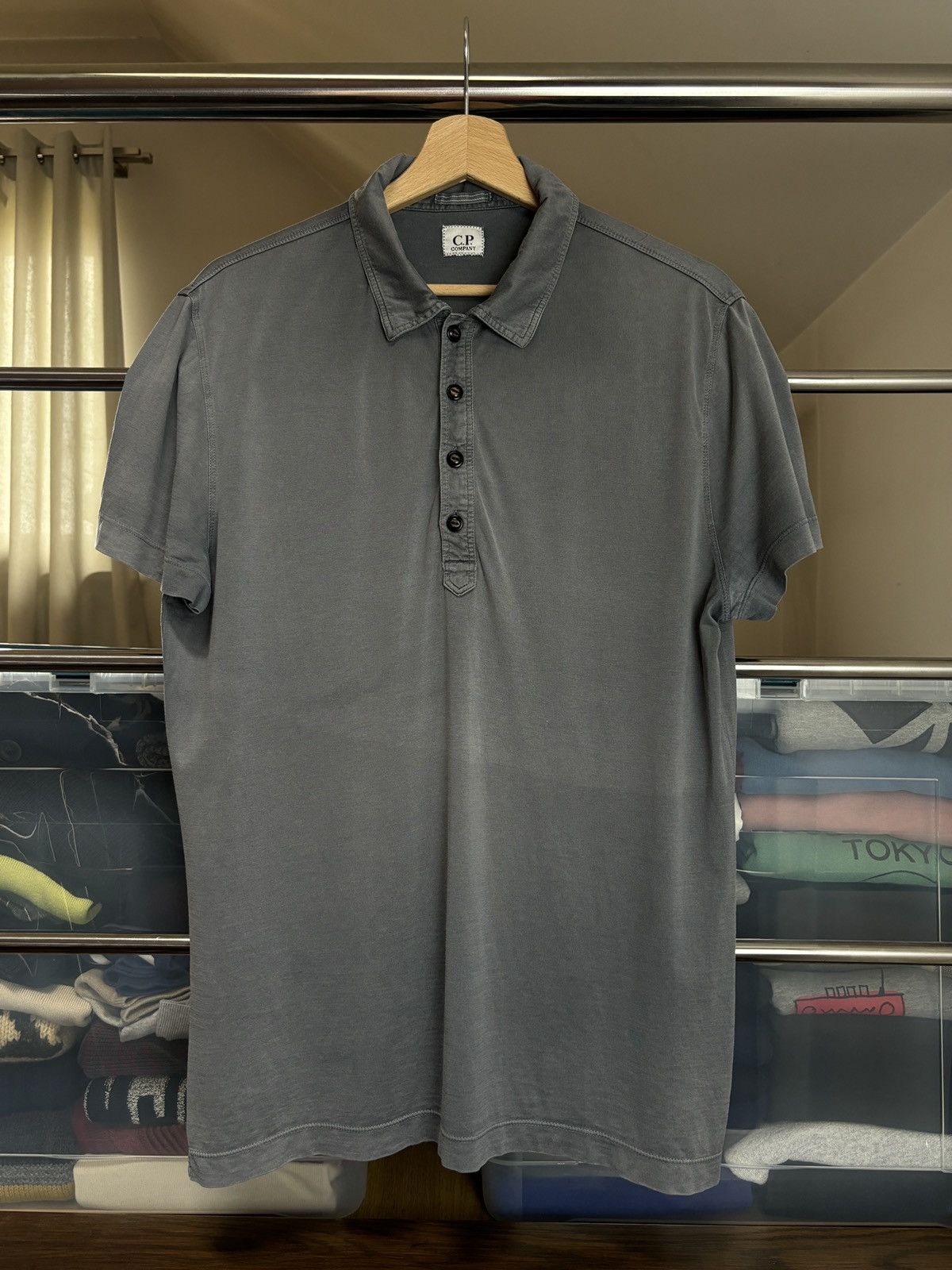 C.P. Company C.P. Company Vintage Polo Shirt Size US XL / EU 56 / 4 - 1 Thumbnail