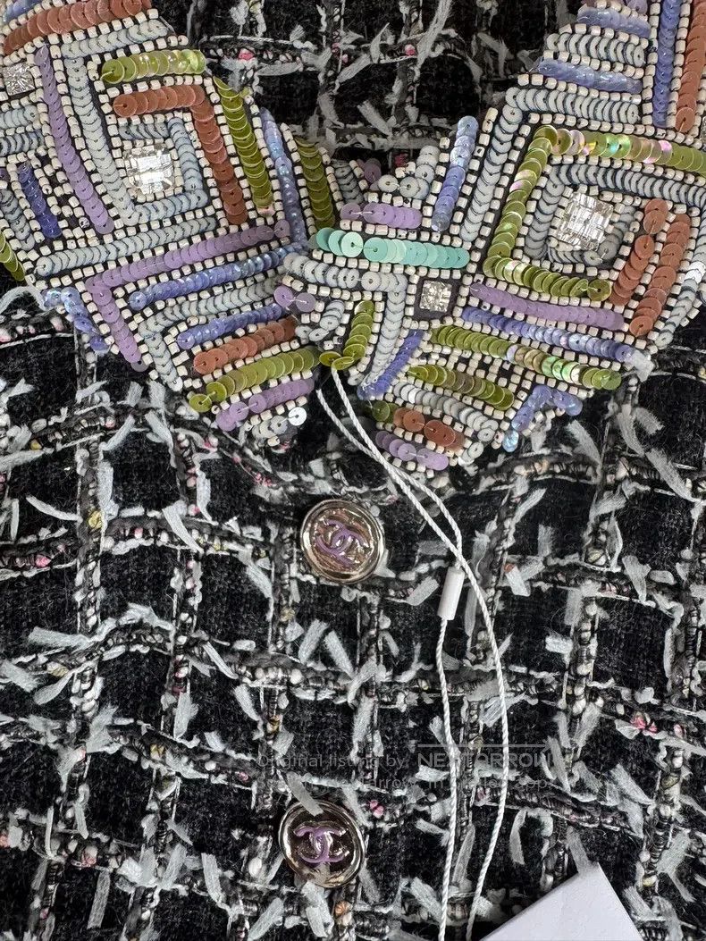 Chanel Chanel Handicraft Workshop Series Gaoding Embroidery Colla Size XXS / US 00 / IT 34 - 4 Thumbnail