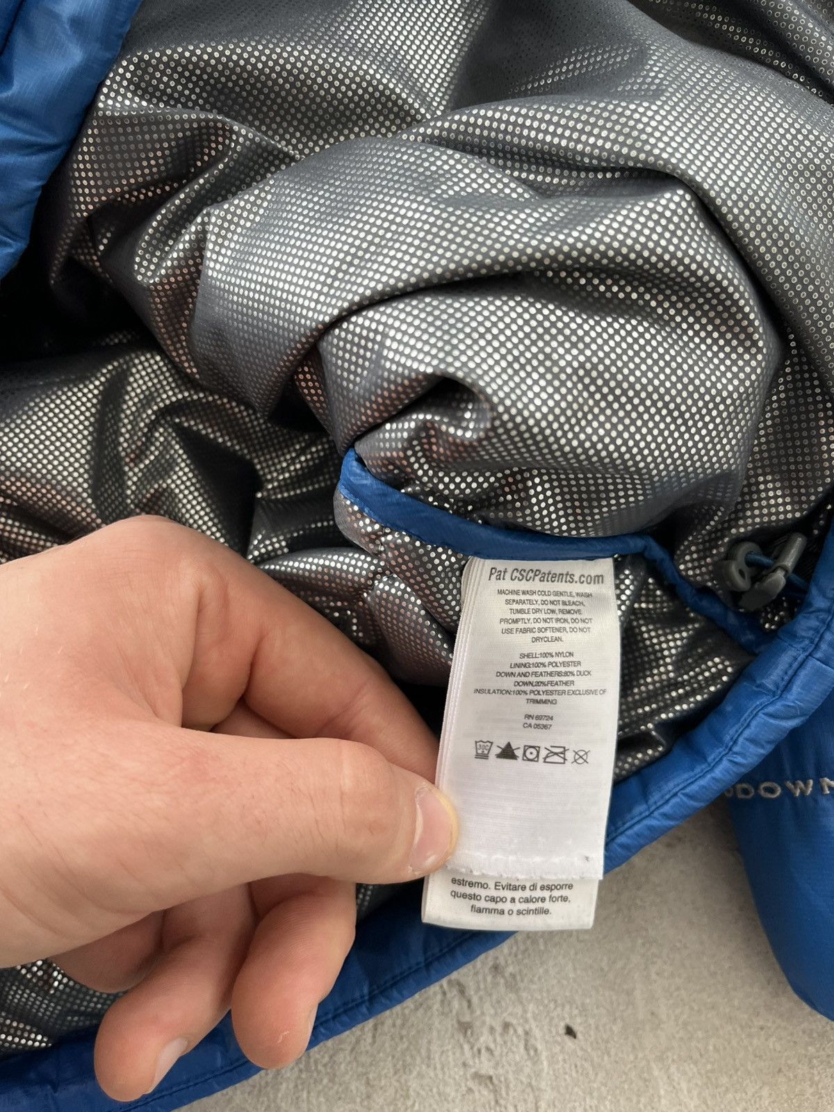 Columbia Vintage Columbia Lightweight Down Jacket Outdoor Y2K Blue Size US S / EU 44-46 / 1 - 18 Thumbnail