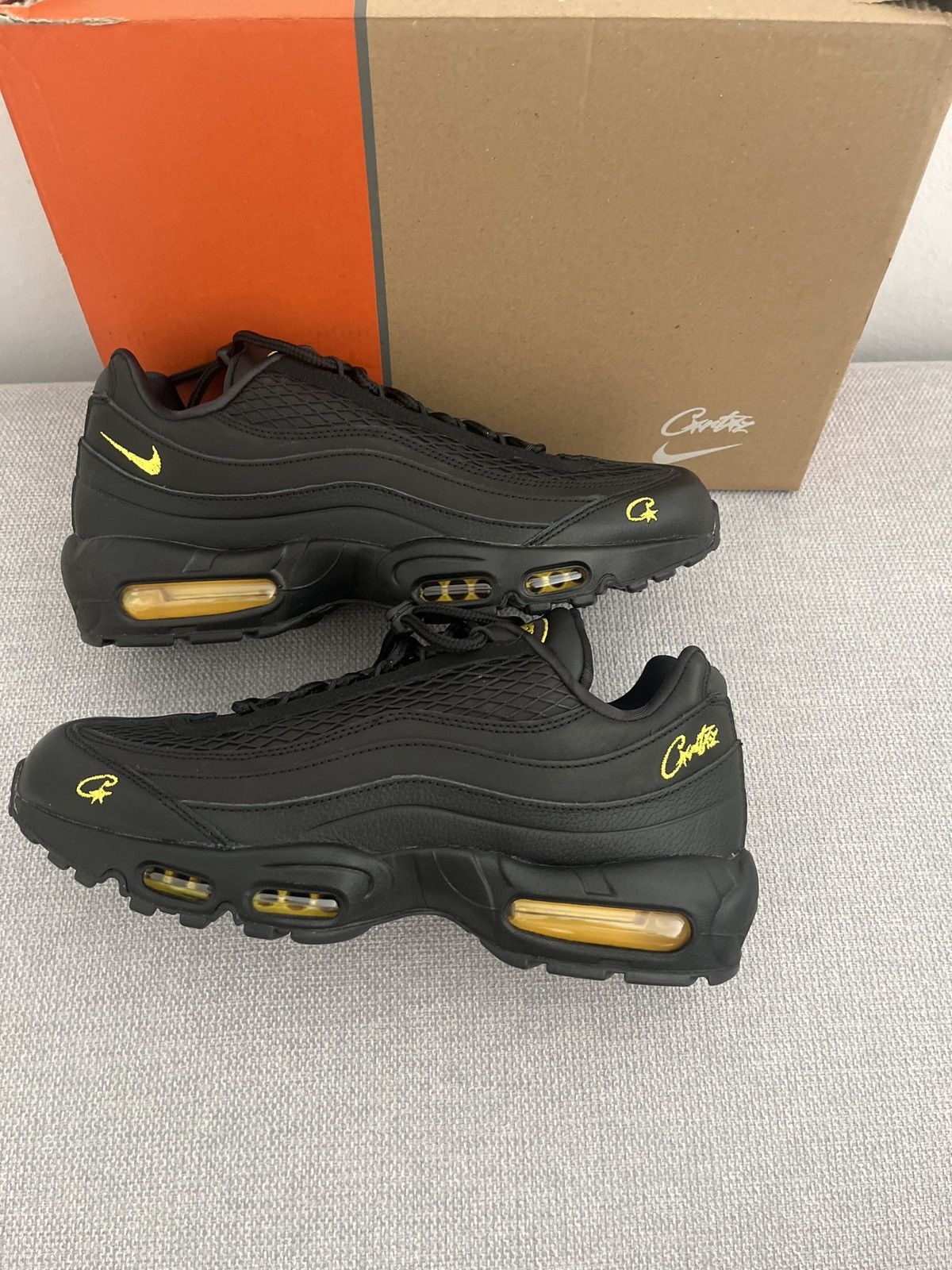 Corteiz × Nike Nike Air Max 95 Corteiz “Honey Blacks” Size US 10 / EU 43 - 1 Thumbnail