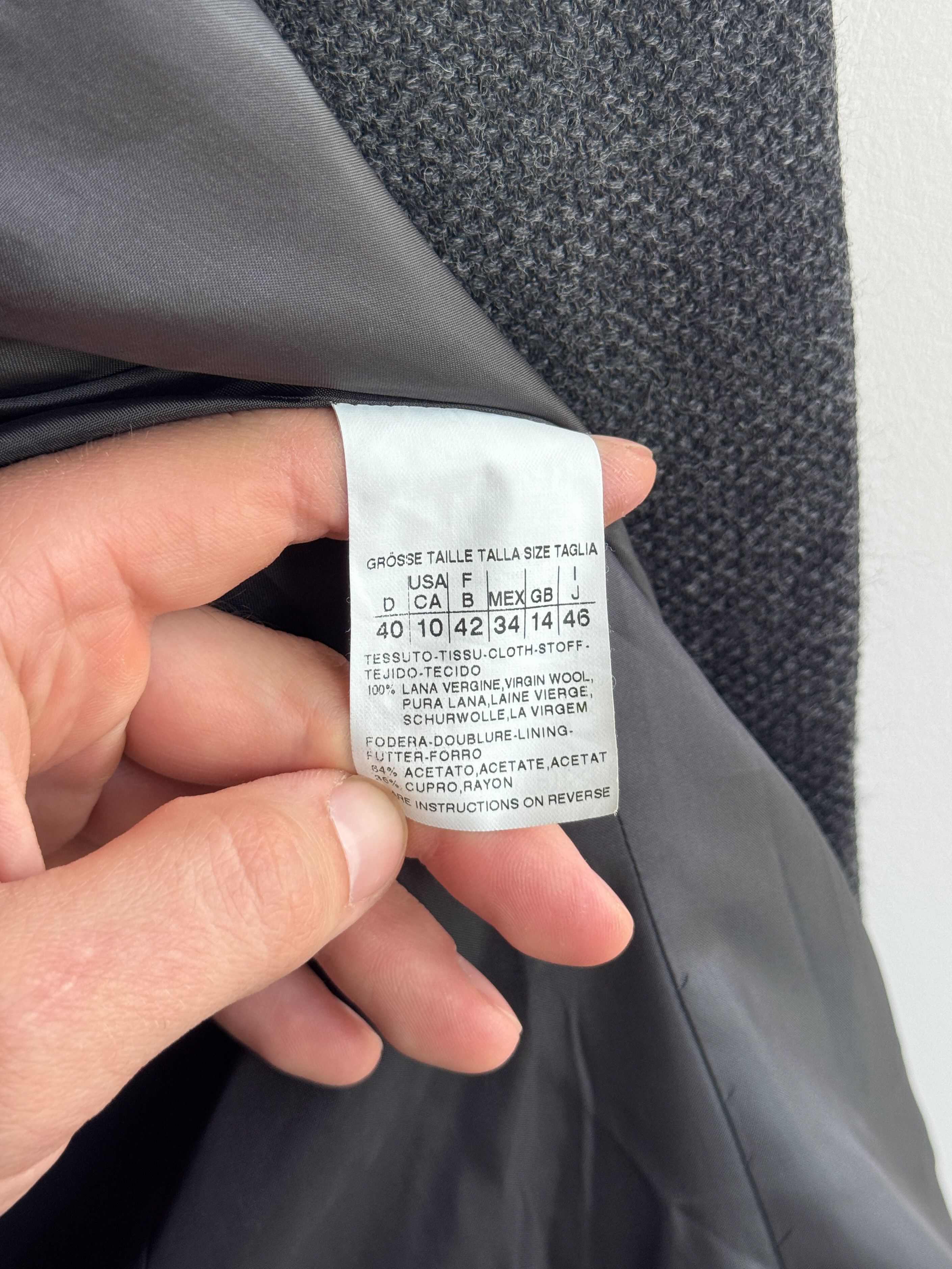 Marella Marella Wool Blazer Coat Jacket Size L / US 10 / IT 46 - 8 Thumbnail