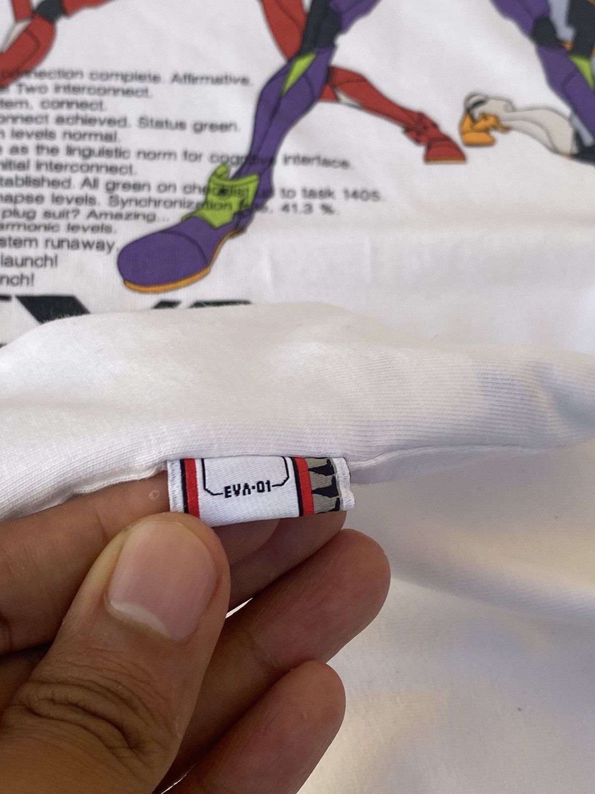 Anime × Japanese Brand × Uniqlo Neon Genesis Evangelion Uniqlo T-shirt Size US L / EU 52-54 / 3 - 4 Thumbnail