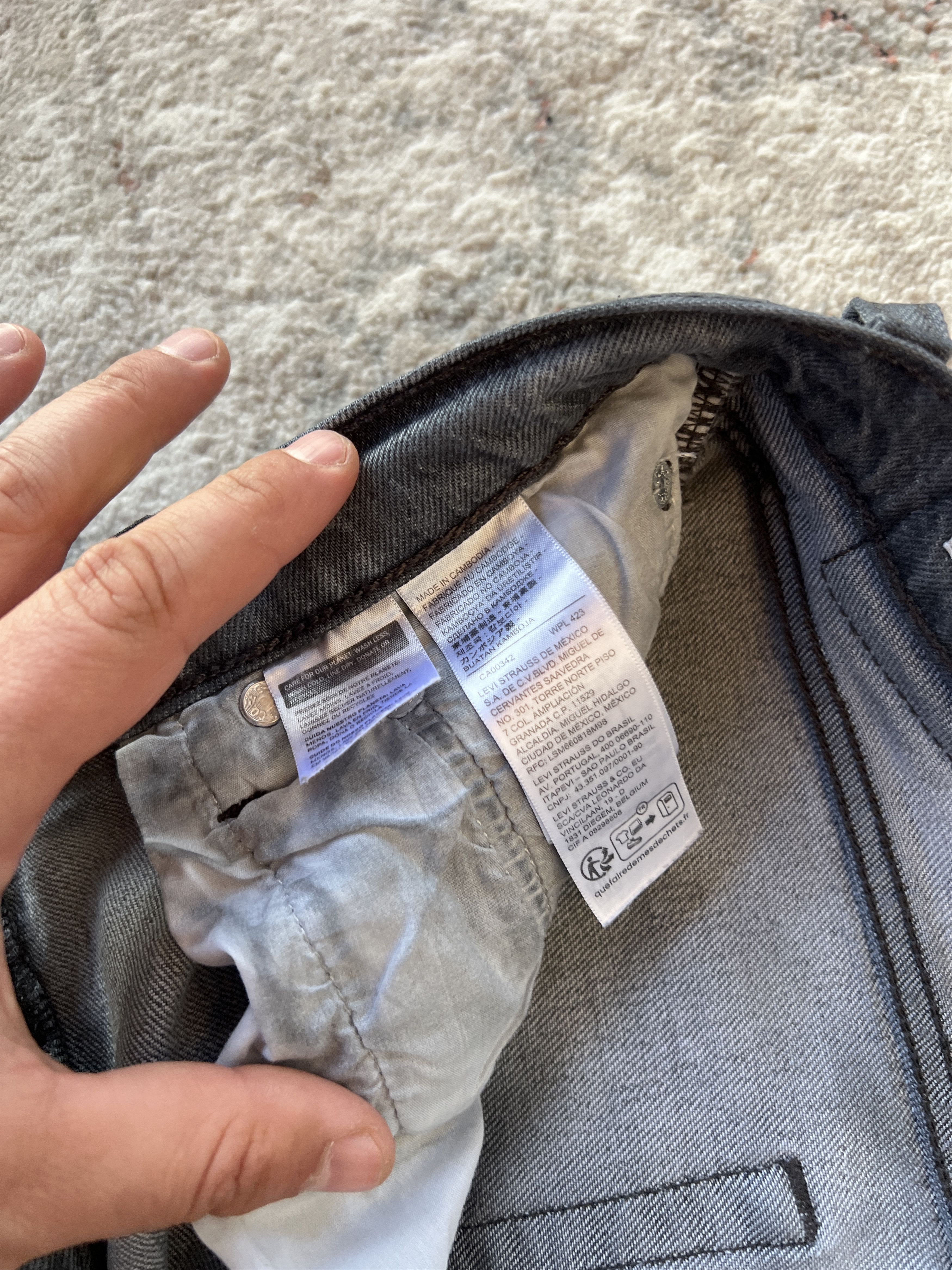 Levi's Levi's Ribcage Straight Ankle Jeans Size 29" - 6 Thumbnail