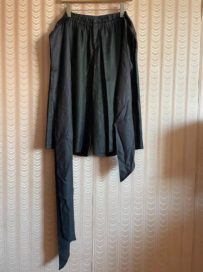 Issey Miyake issey miyake size:3 Dark grey wide-leg pants 2505-Nextarro Size 42" / US 20 - 2 Thumbnail