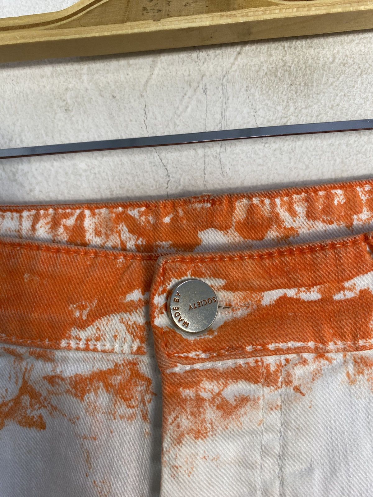 Other Made By Society Tie-Dye Cargo Pant Buttonfly Size US 32 / EU 48 - 6 Thumbnail